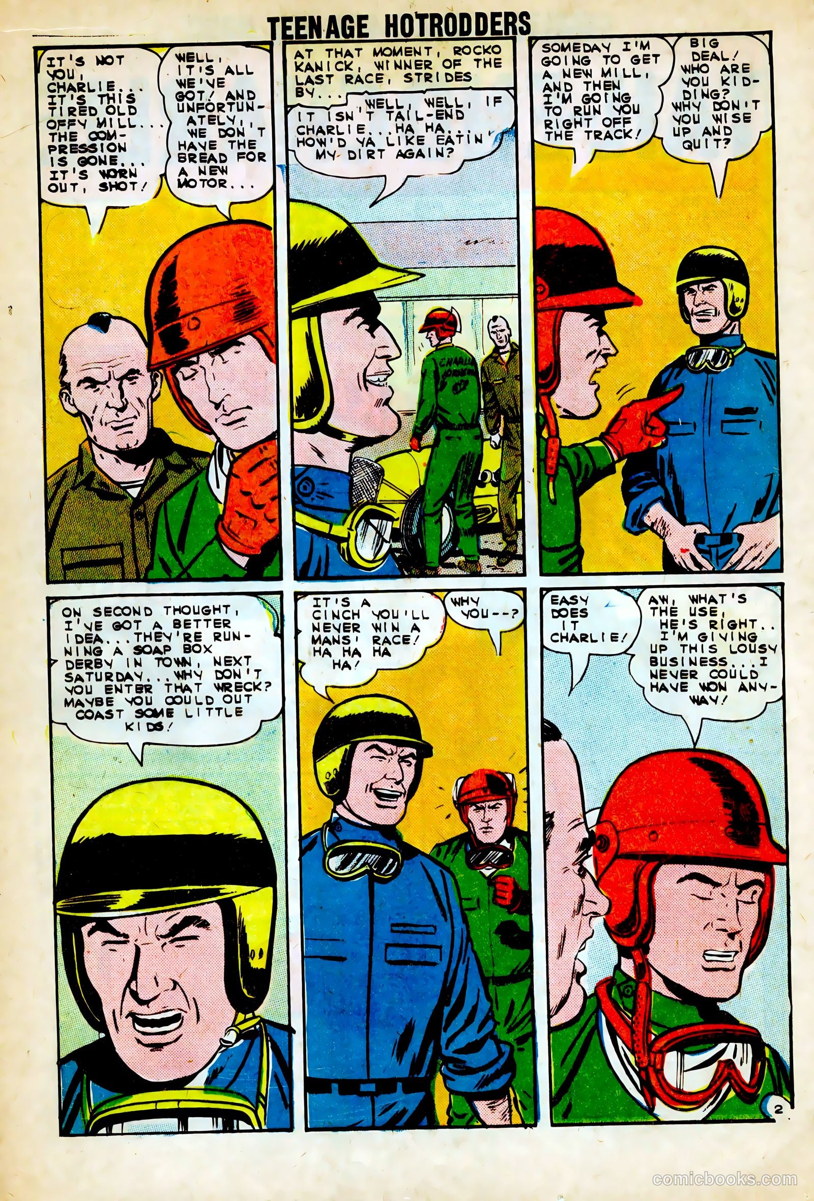 Teenage Hotrodders #10 (1964) — page 20 of 36