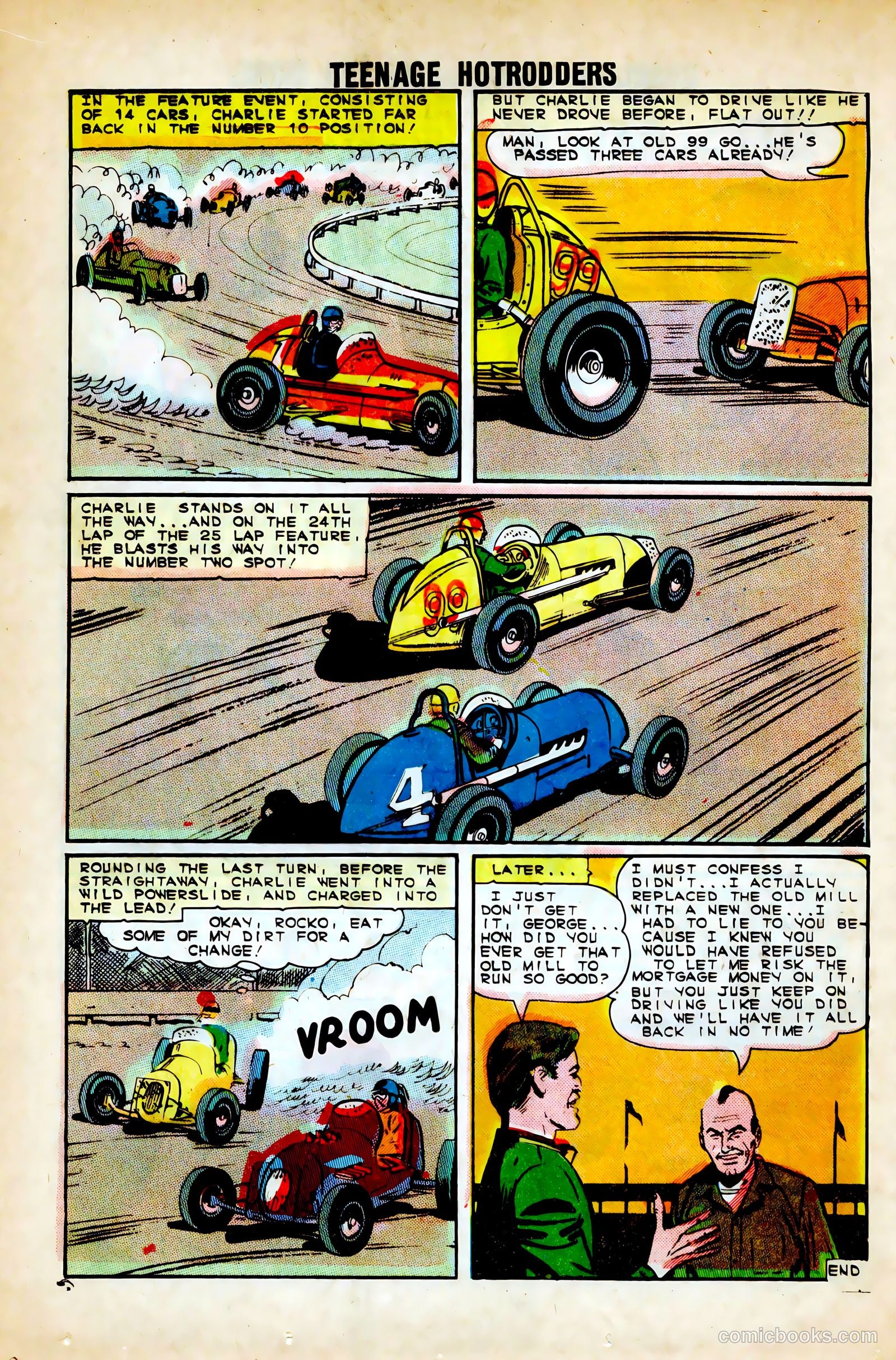 Teenage Hotrodders #10 (1964) — page 24 of 36