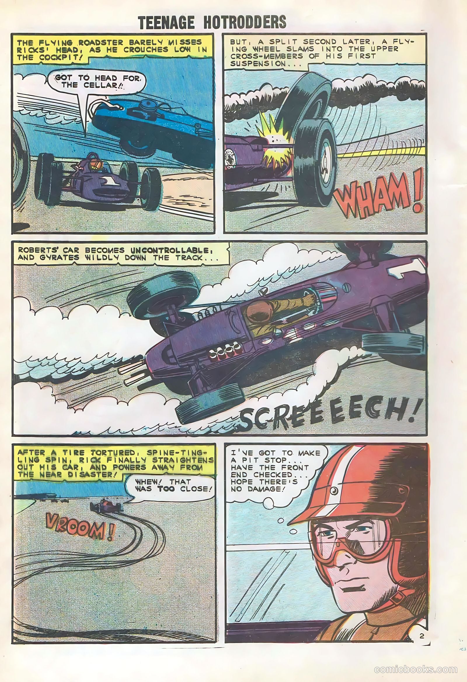 Teenage Hotrodders #13 (1965) — page 4 of 36