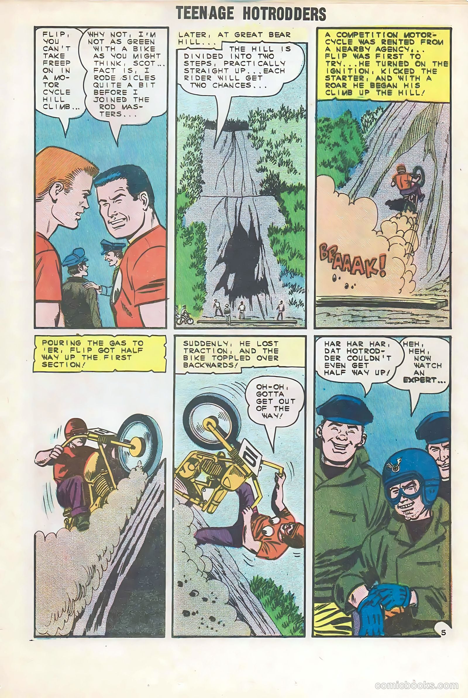 Teenage Hotrodders #13 (1965) — page 17 of 36