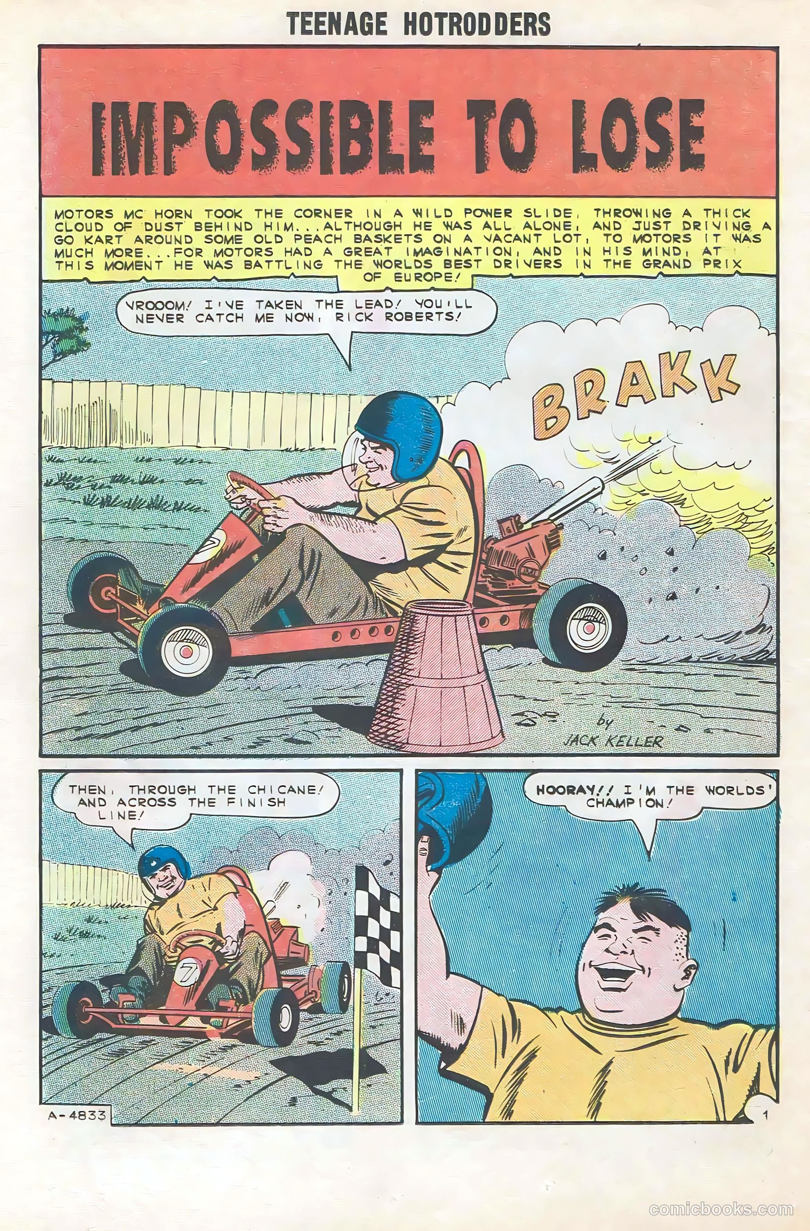 Teenage Hotrodders #13 (1965) — page 26 of 36