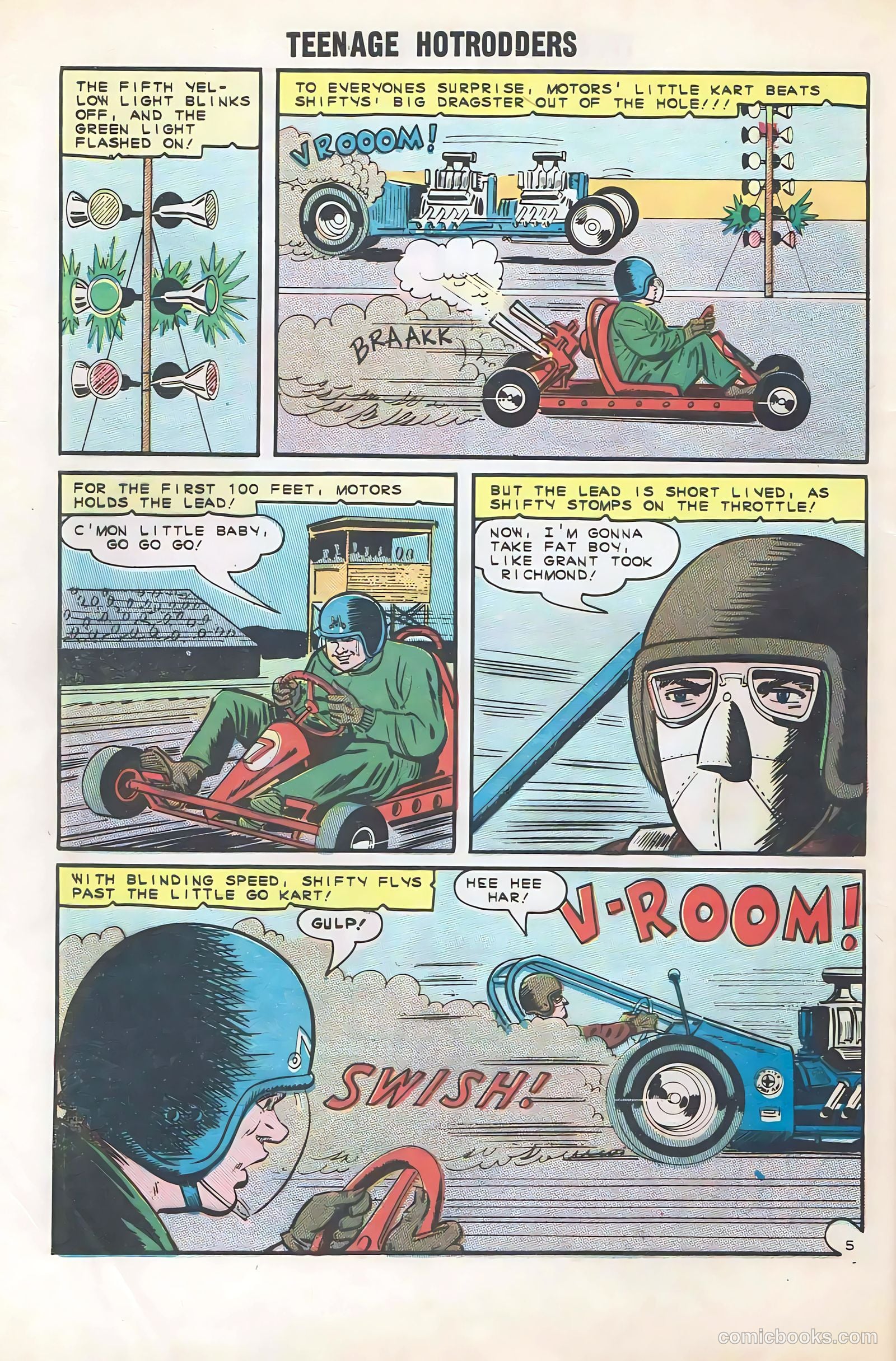 Teenage Hotrodders #13 (1965) — page 32 of 36