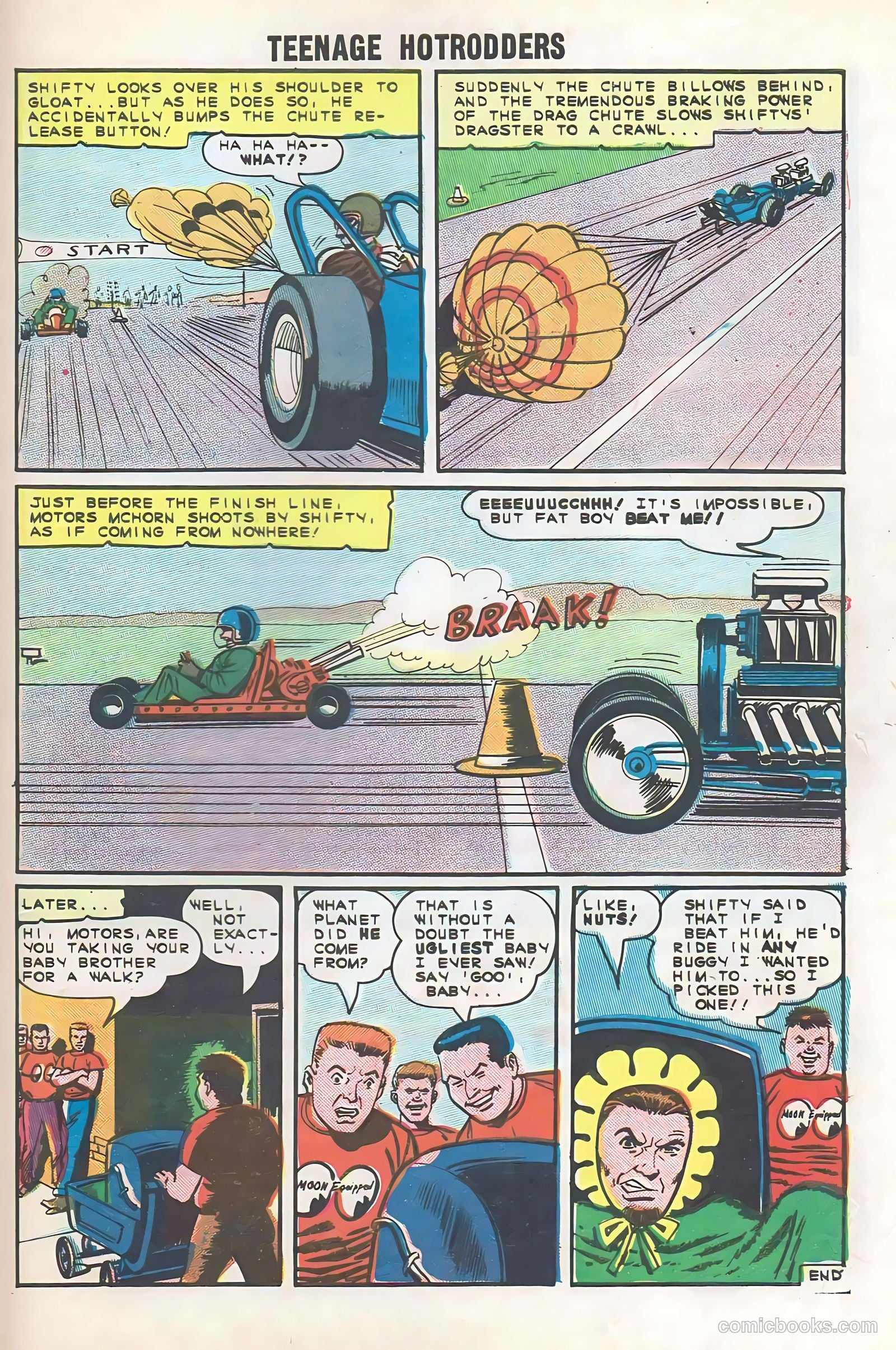Teenage Hotrodders #13 (1965) — page 33 of 36