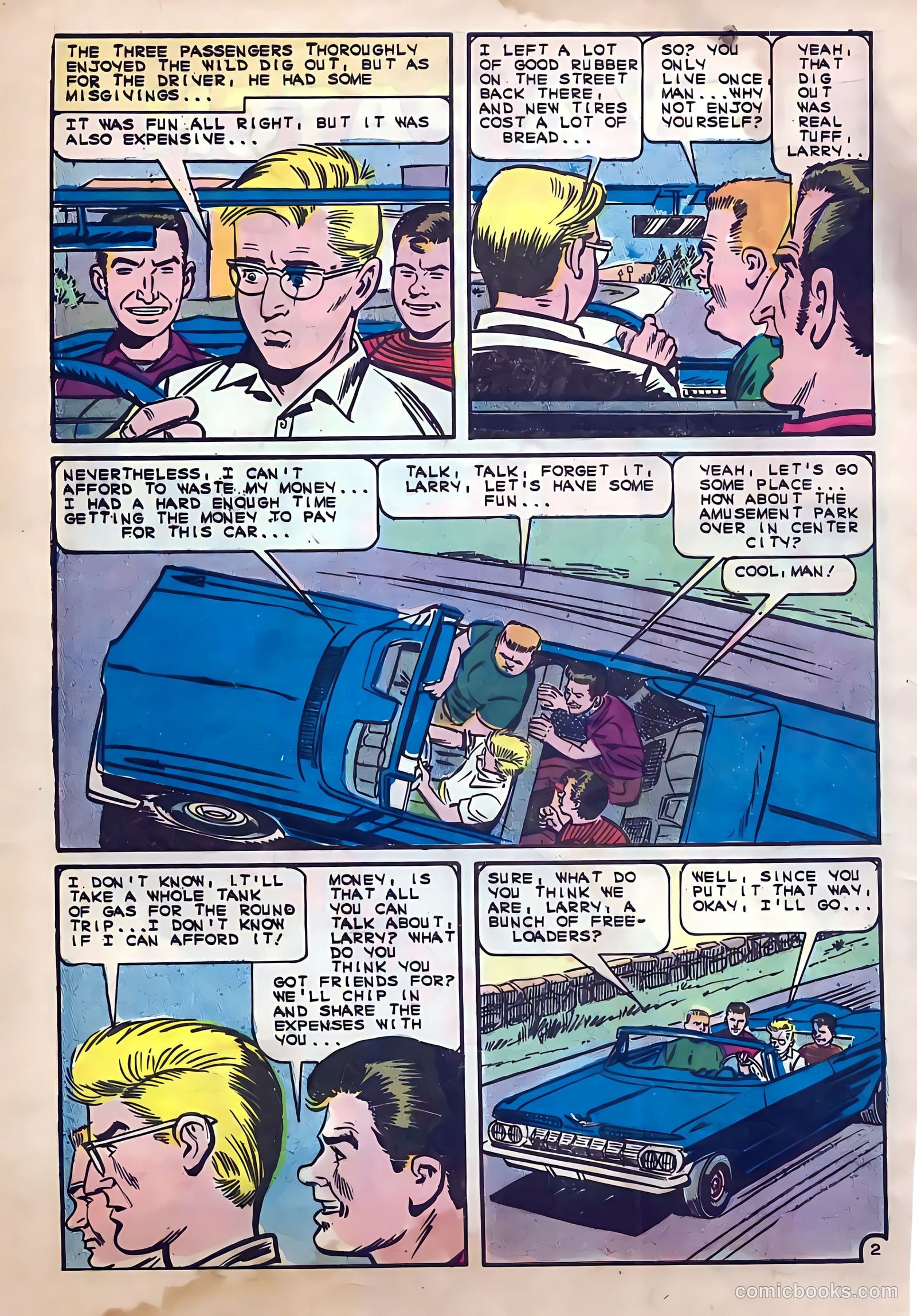 Teenage Hotrodders #17 (1966) — page 4 of 36