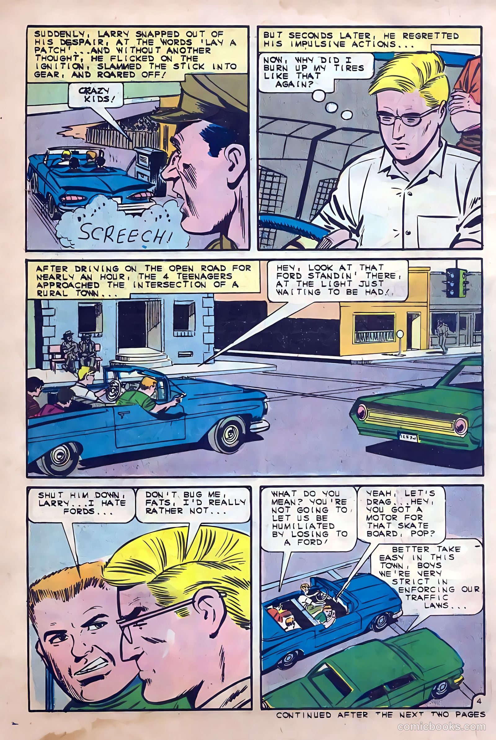 Teenage Hotrodders #17 (1966) — page 6 of 36