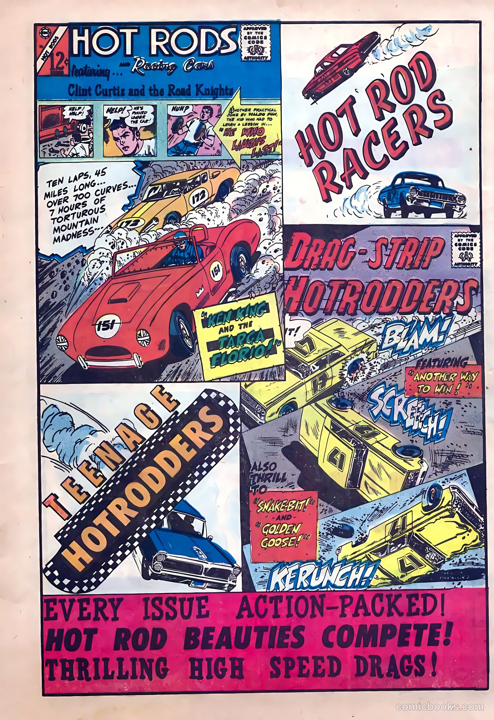 Teenage Hotrodders #17 (1966) — page 8 of 36