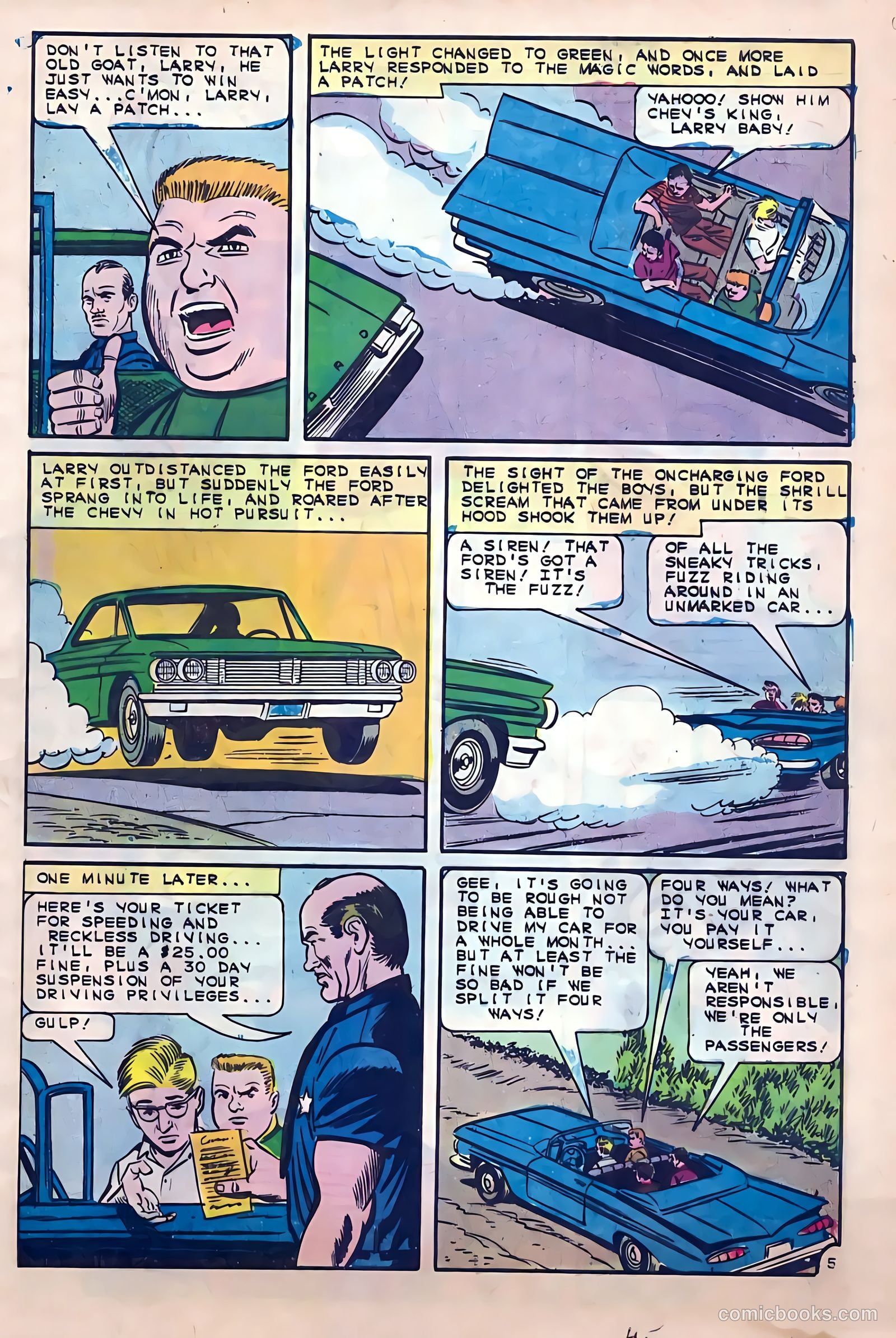 Teenage Hotrodders #17 (1966) — page 9 of 36