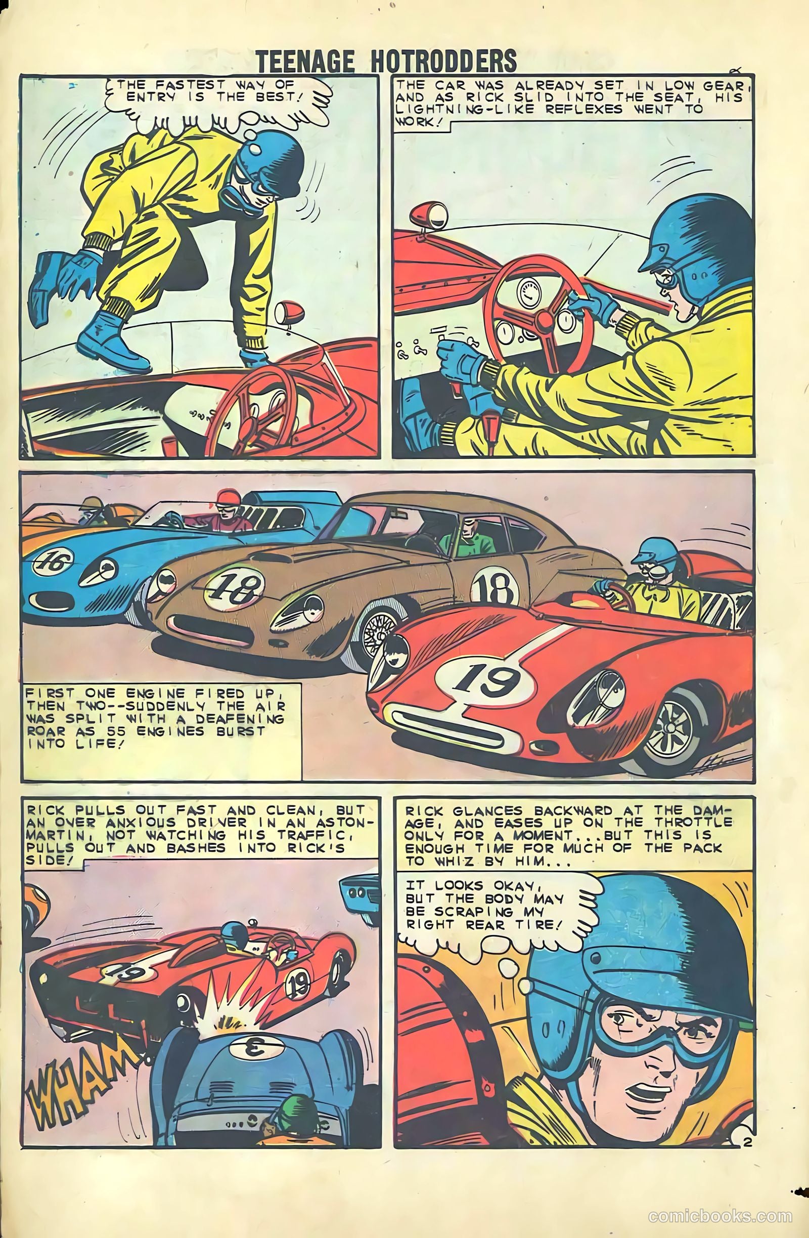 Teenage Hotrodders #2 (1966) — page 4 of 36