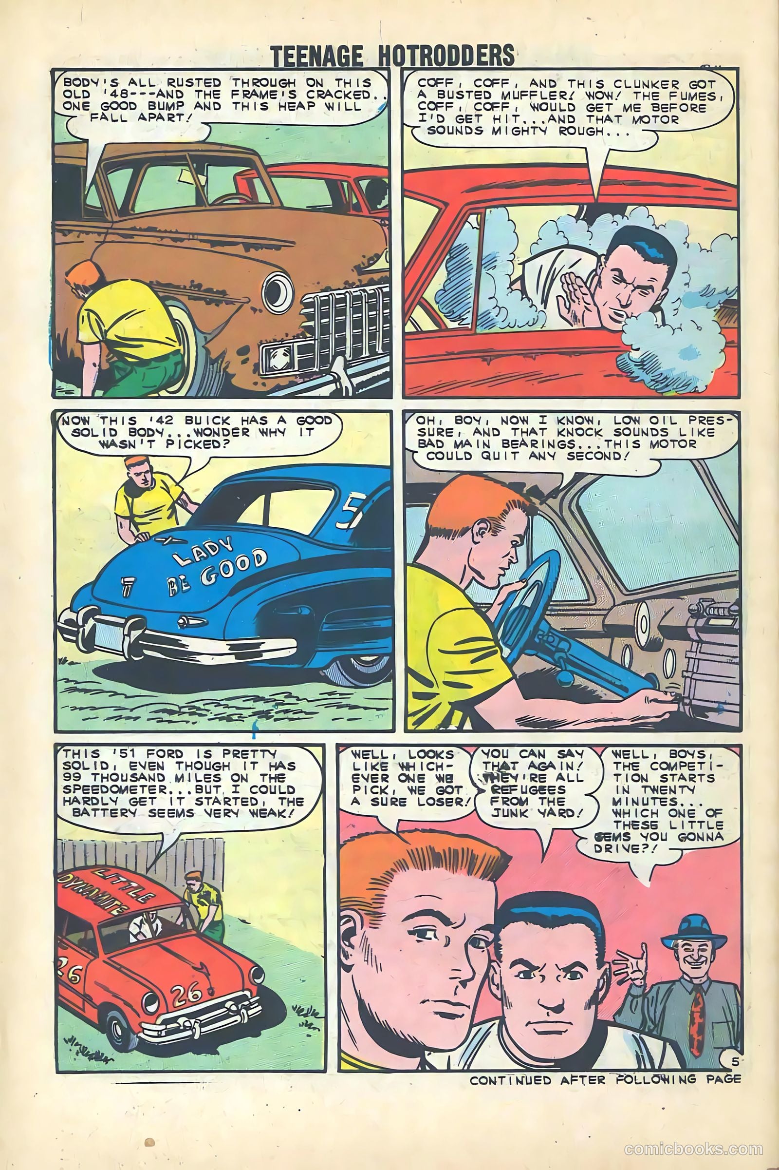 Teenage Hotrodders #2 (1966) — page 30 of 36