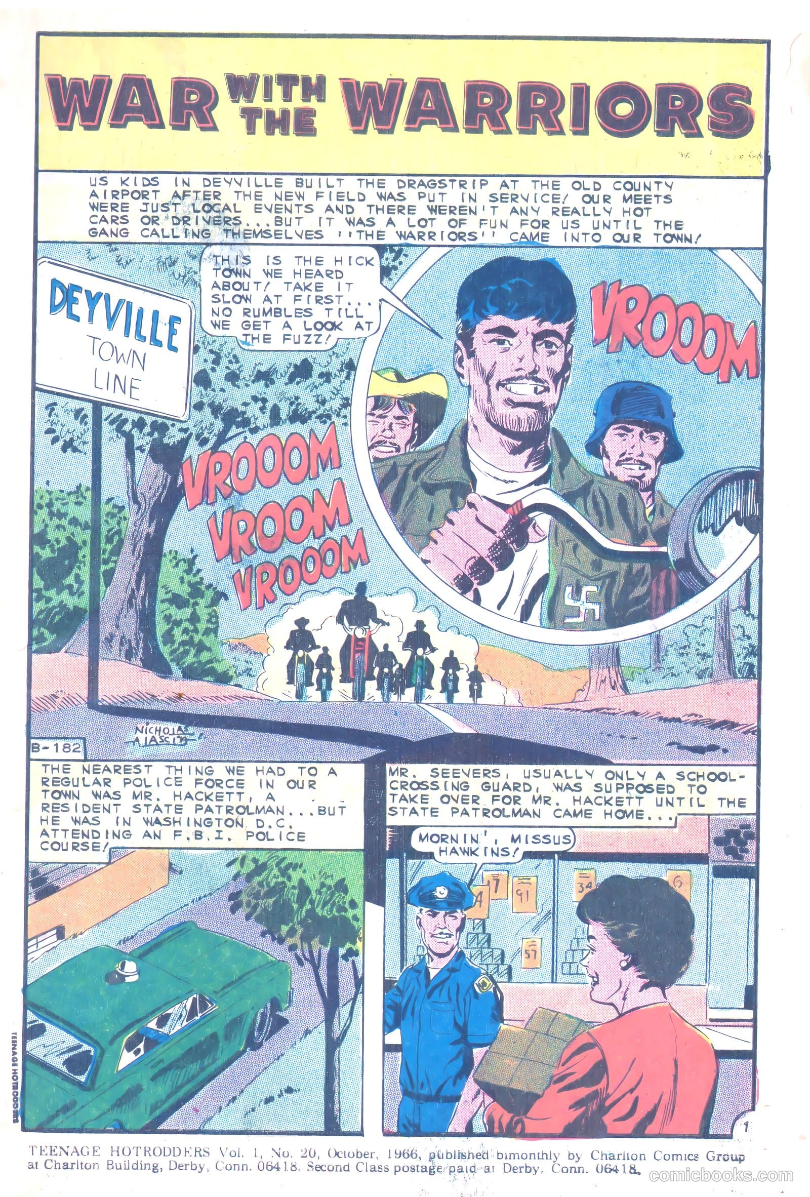 Teenage Hotrodders #20 (1966) — page 3 of 36
