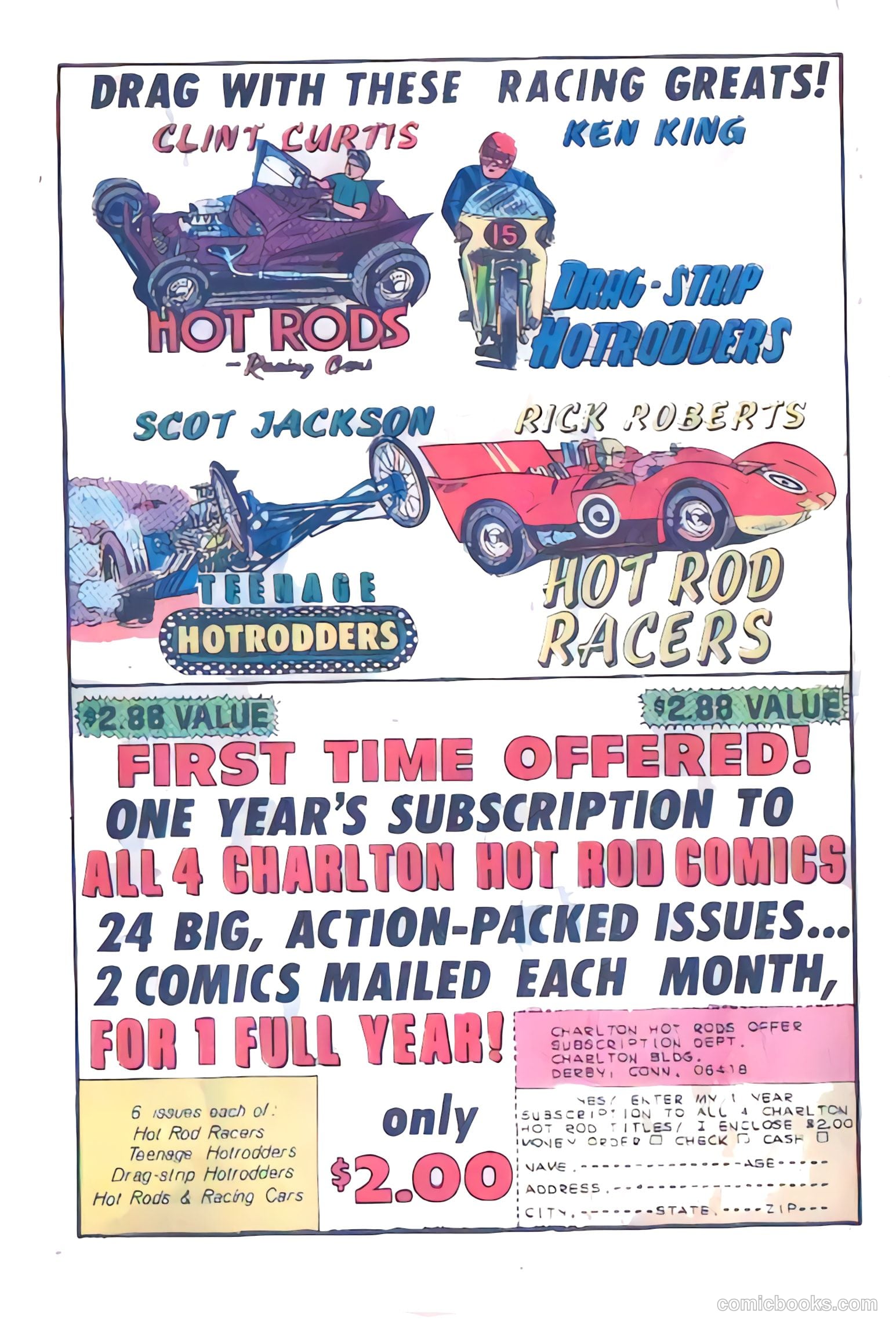 Teenage Hotrodders #20 (1966) — page 8 of 36