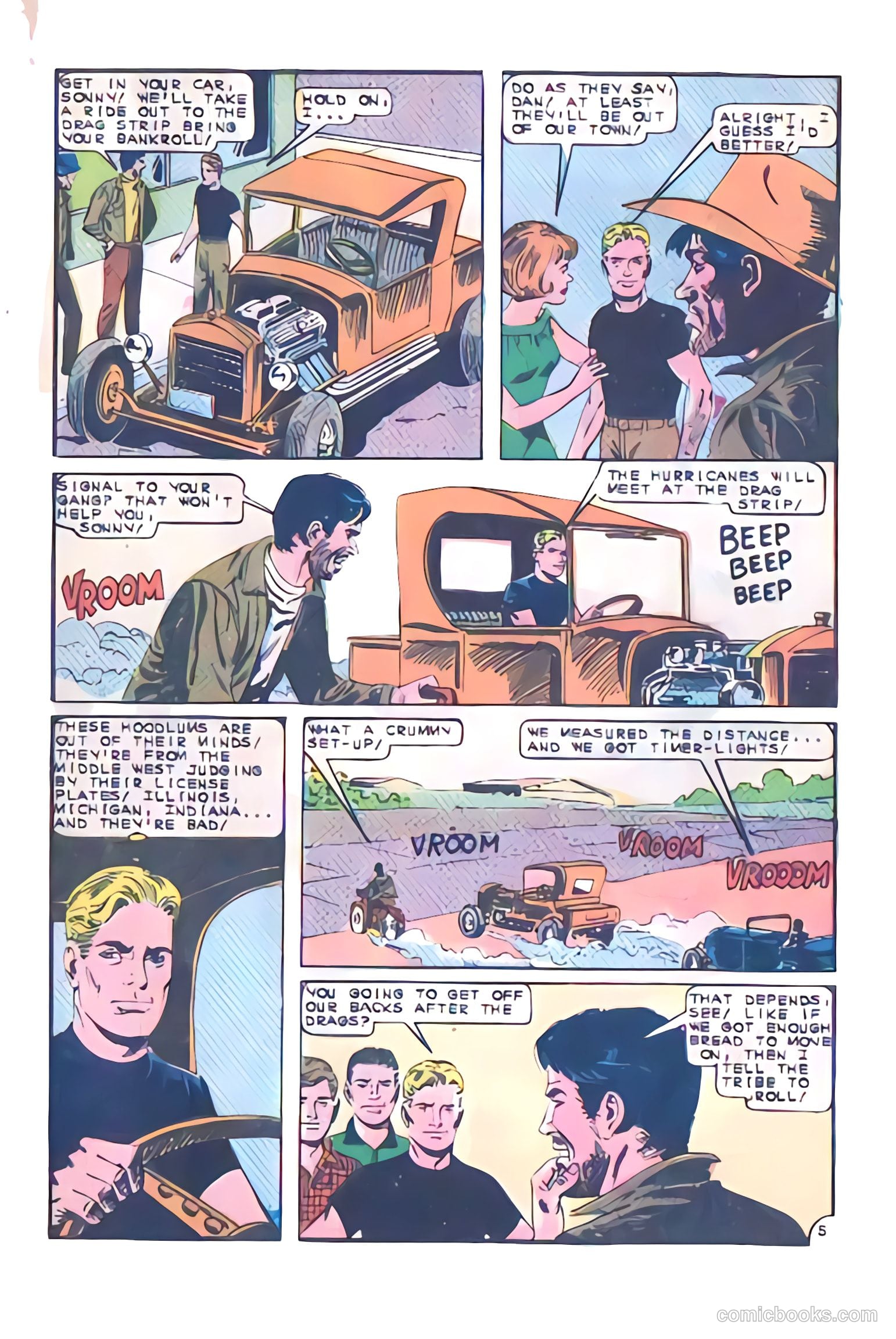 Teenage Hotrodders #20 (1966) — page 9 of 36
