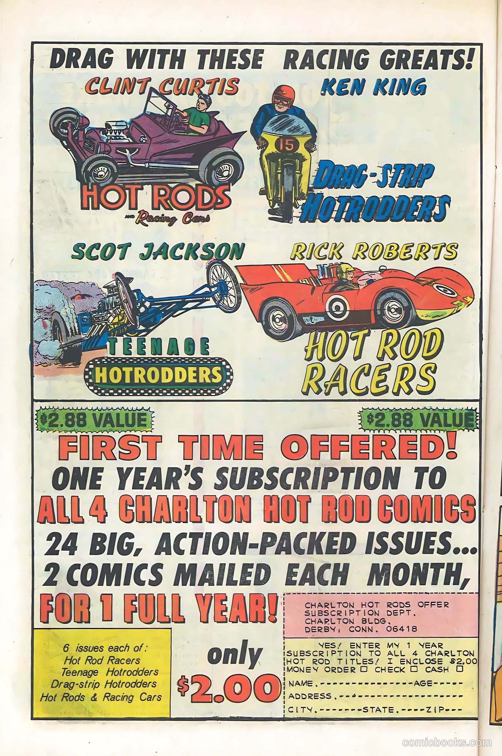 Teenage Hotrodders #21 (1966) — page 8 of 36