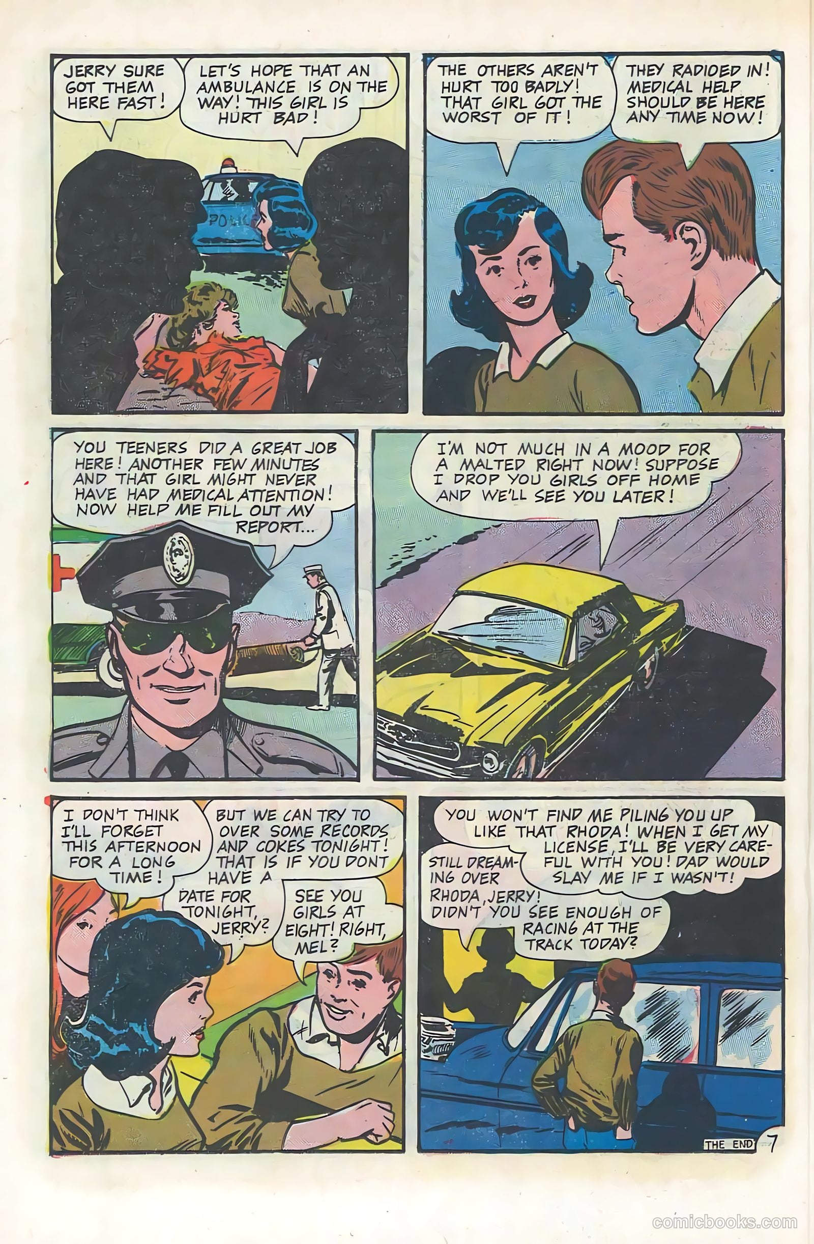 Teenage Hotrodders #21 (1966) — page 22 of 36