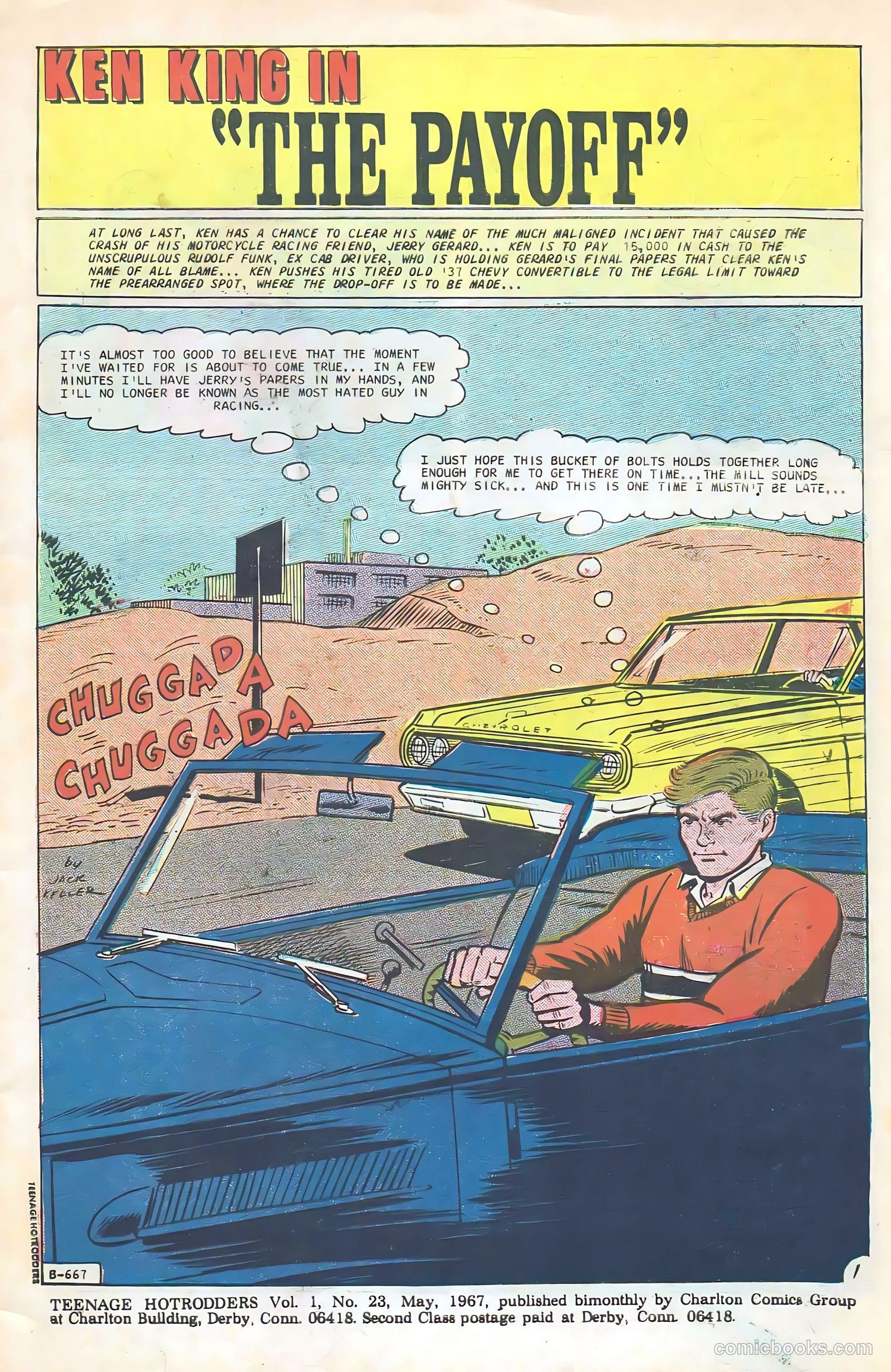 Teenage Hotrodders #23 (1967) — page 3 of 36