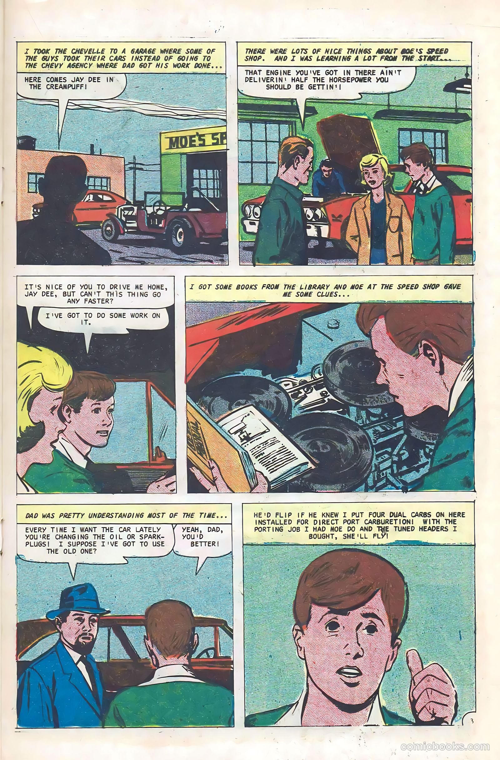 Teenage Hotrodders #23 (1967) — page 21 of 36
