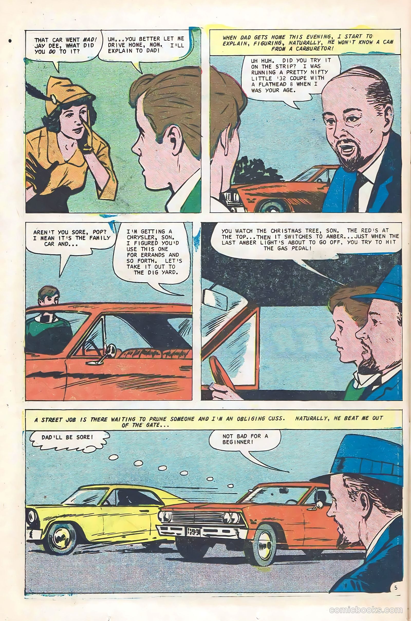 Teenage Hotrodders #23 (1967) — page 24 of 36