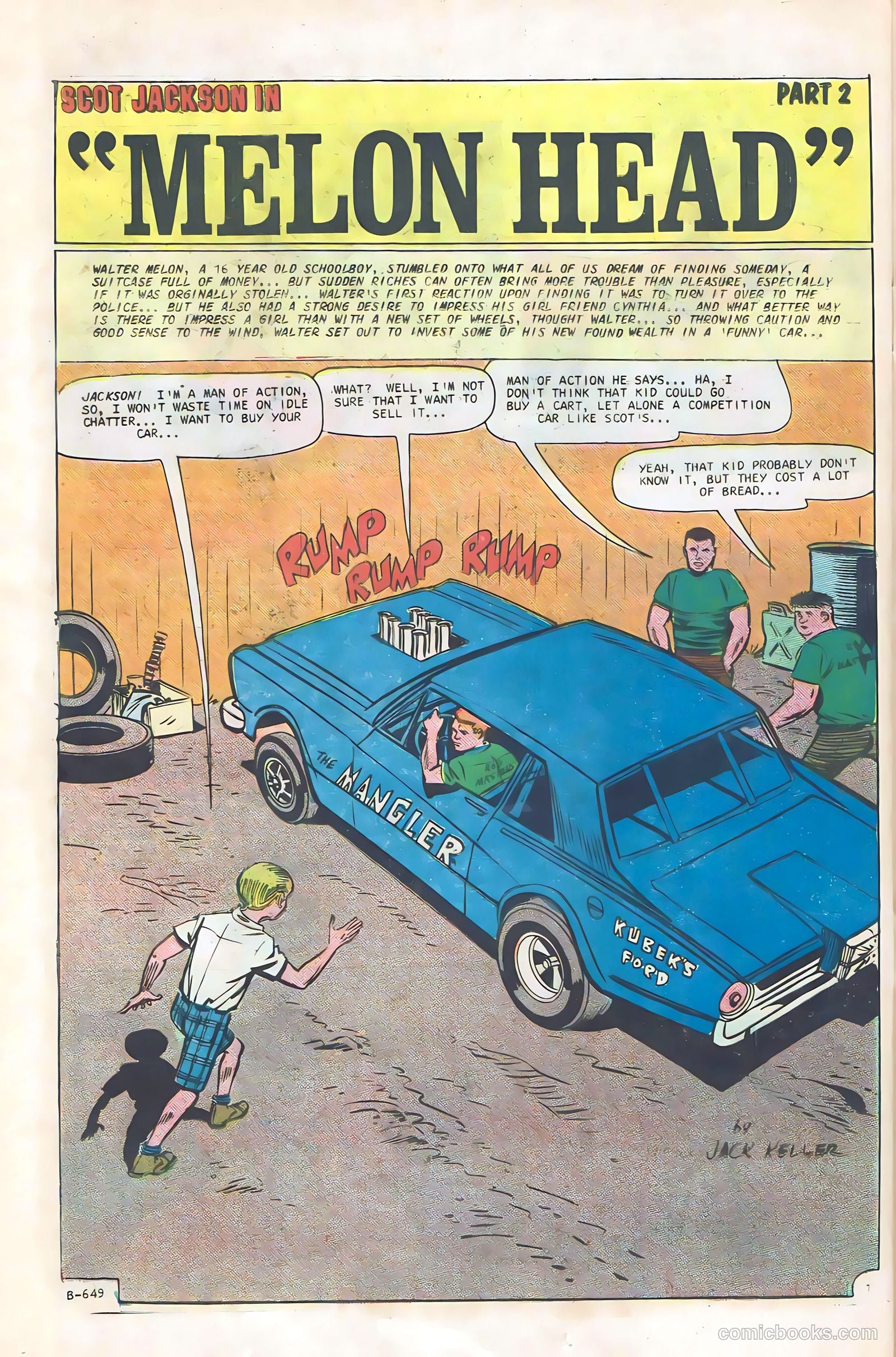 Teenage Hotrodders #23 (1967) — page 26 of 36