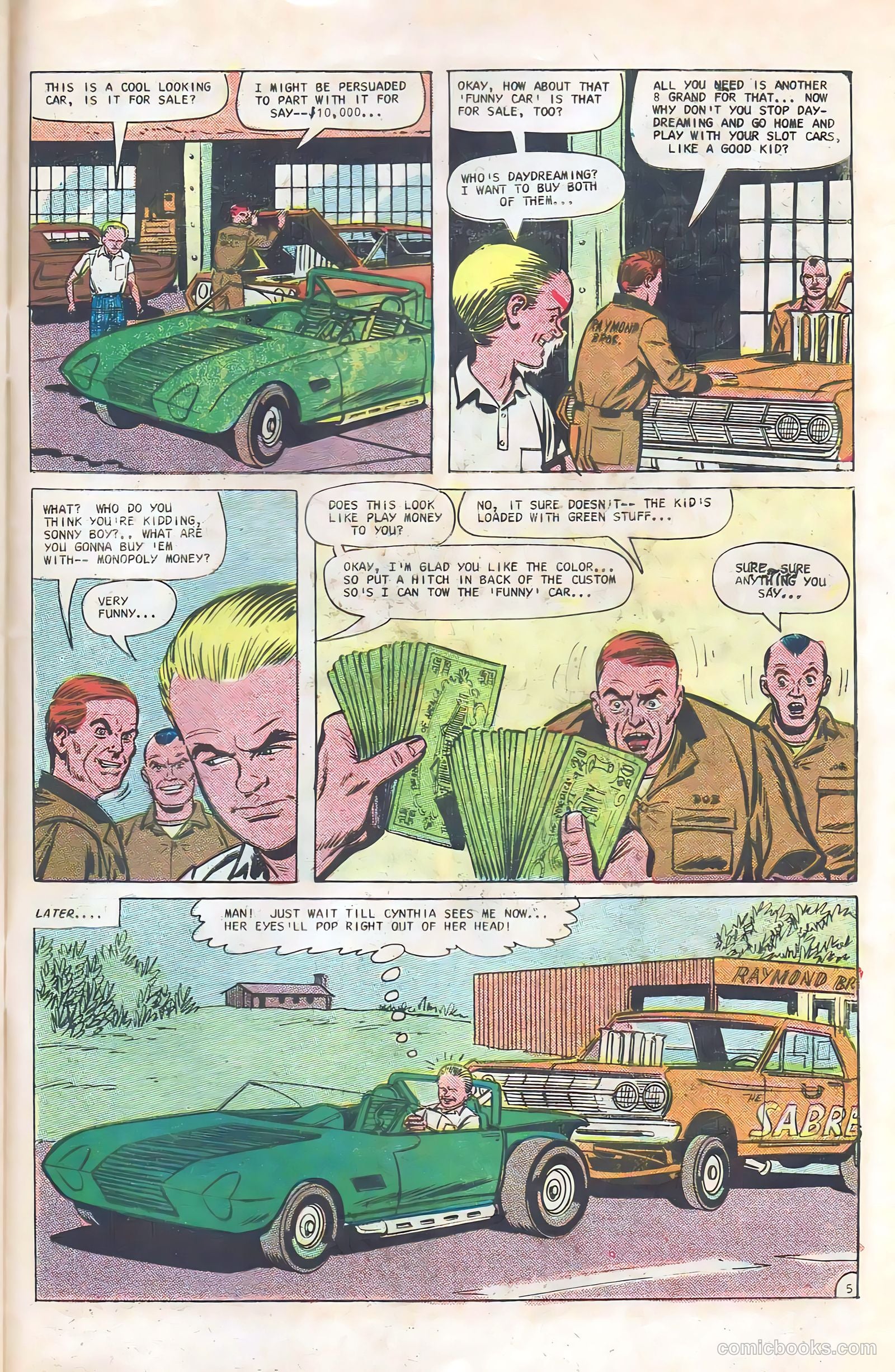 Teenage Hotrodders #23 (1967) — page 31 of 36