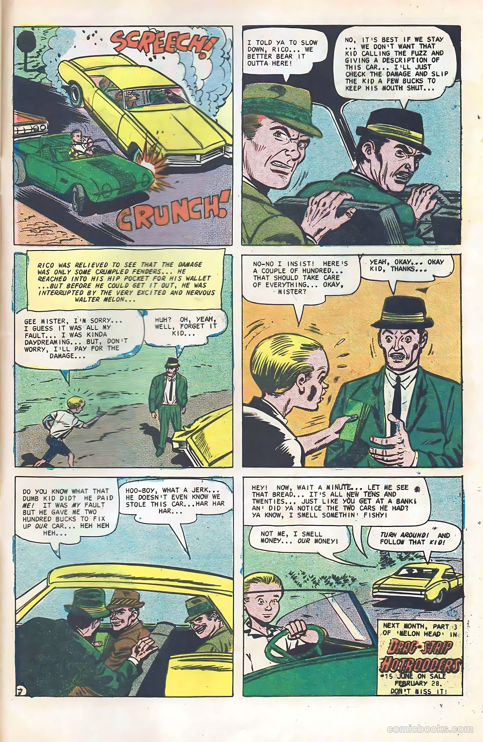Teenage Hotrodders #23 (1967) — page 33 of 36