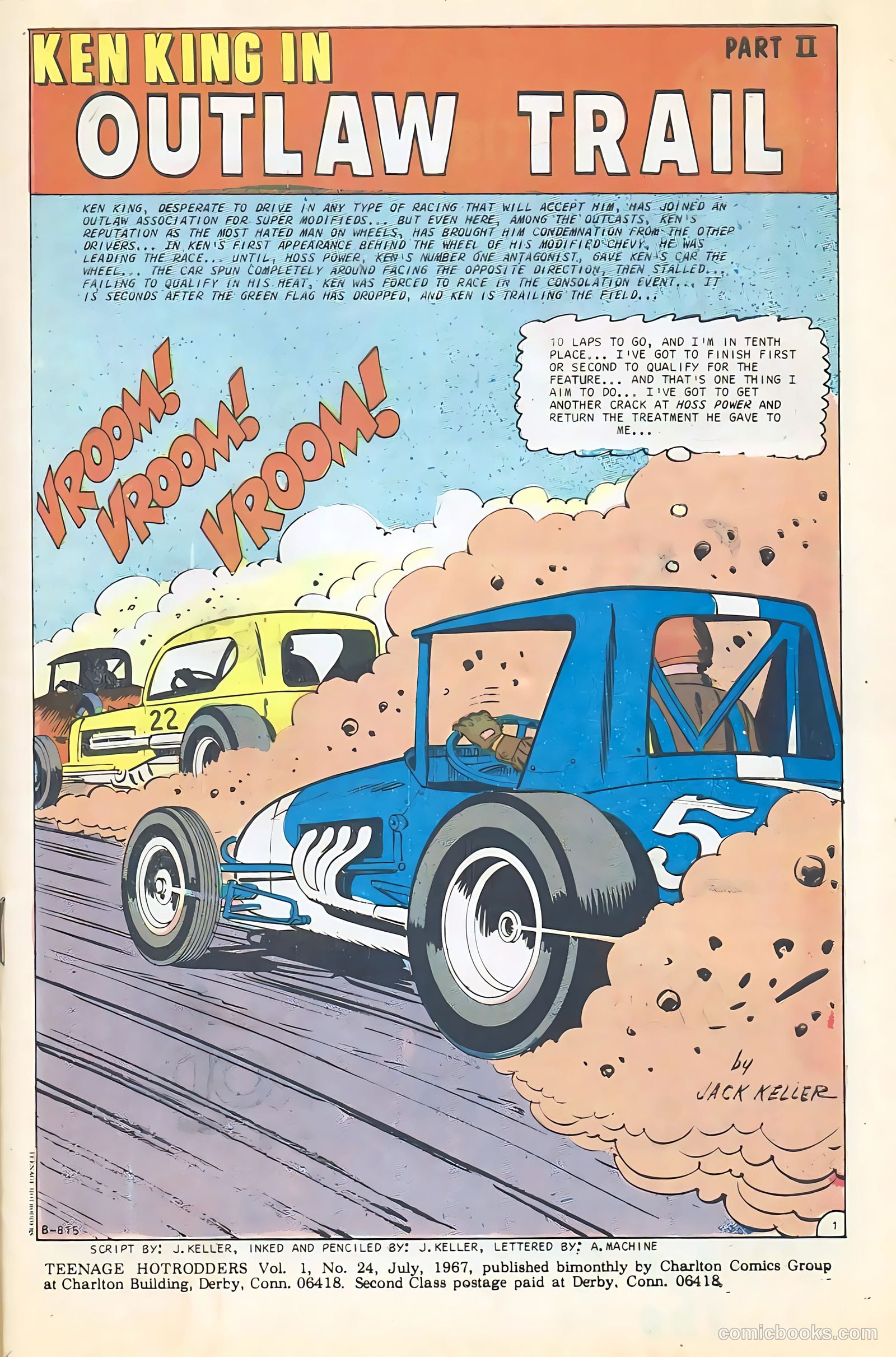 Teenage Hotrodders #24 (1967) — page 3 of 36