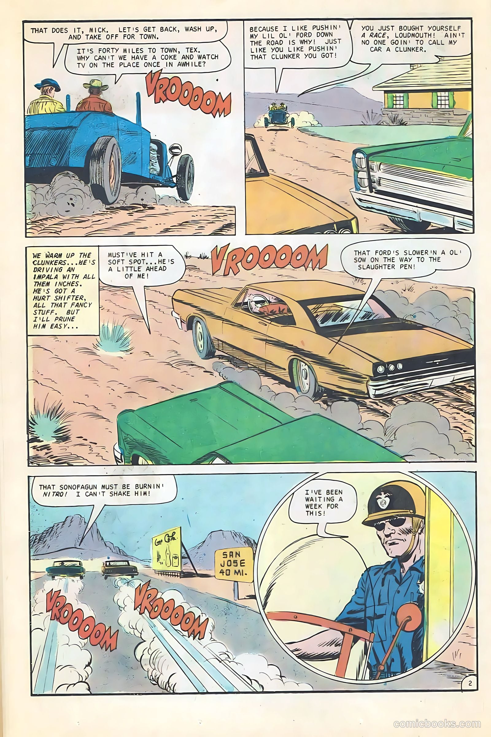 Teenage Hotrodders #24 (1967) — page 12 of 36