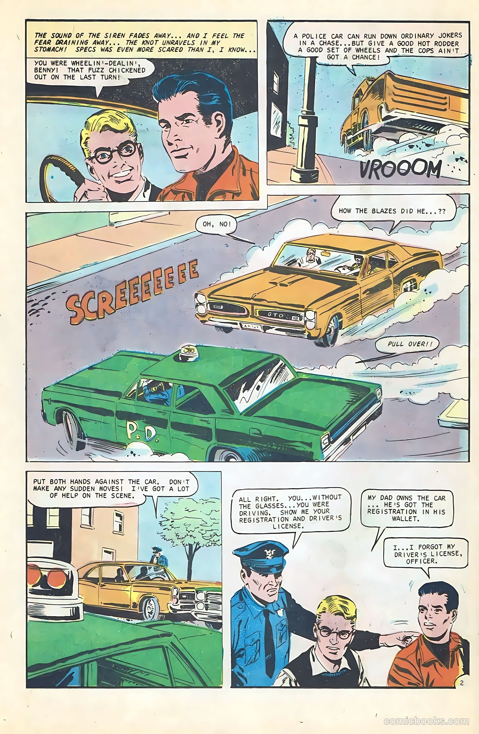 Teenage Hotrodders #24 (1967) — page 20 of 36