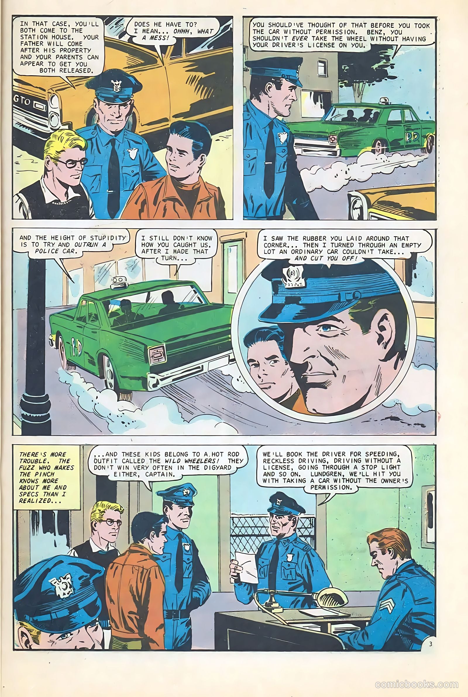 Teenage Hotrodders #24 (1967) — page 21 of 36