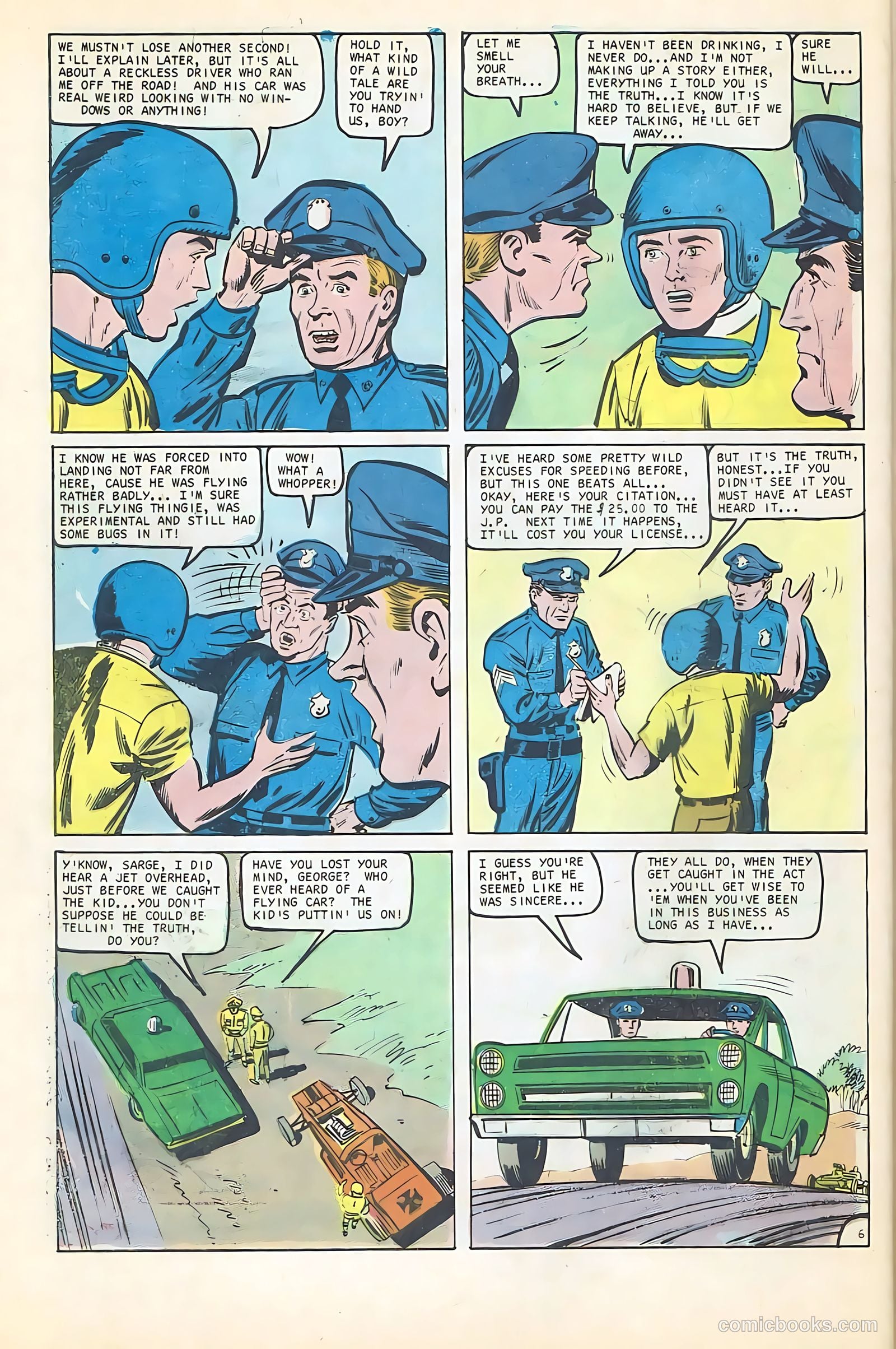 Teenage Hotrodders #24 (1967) — page 32 of 36