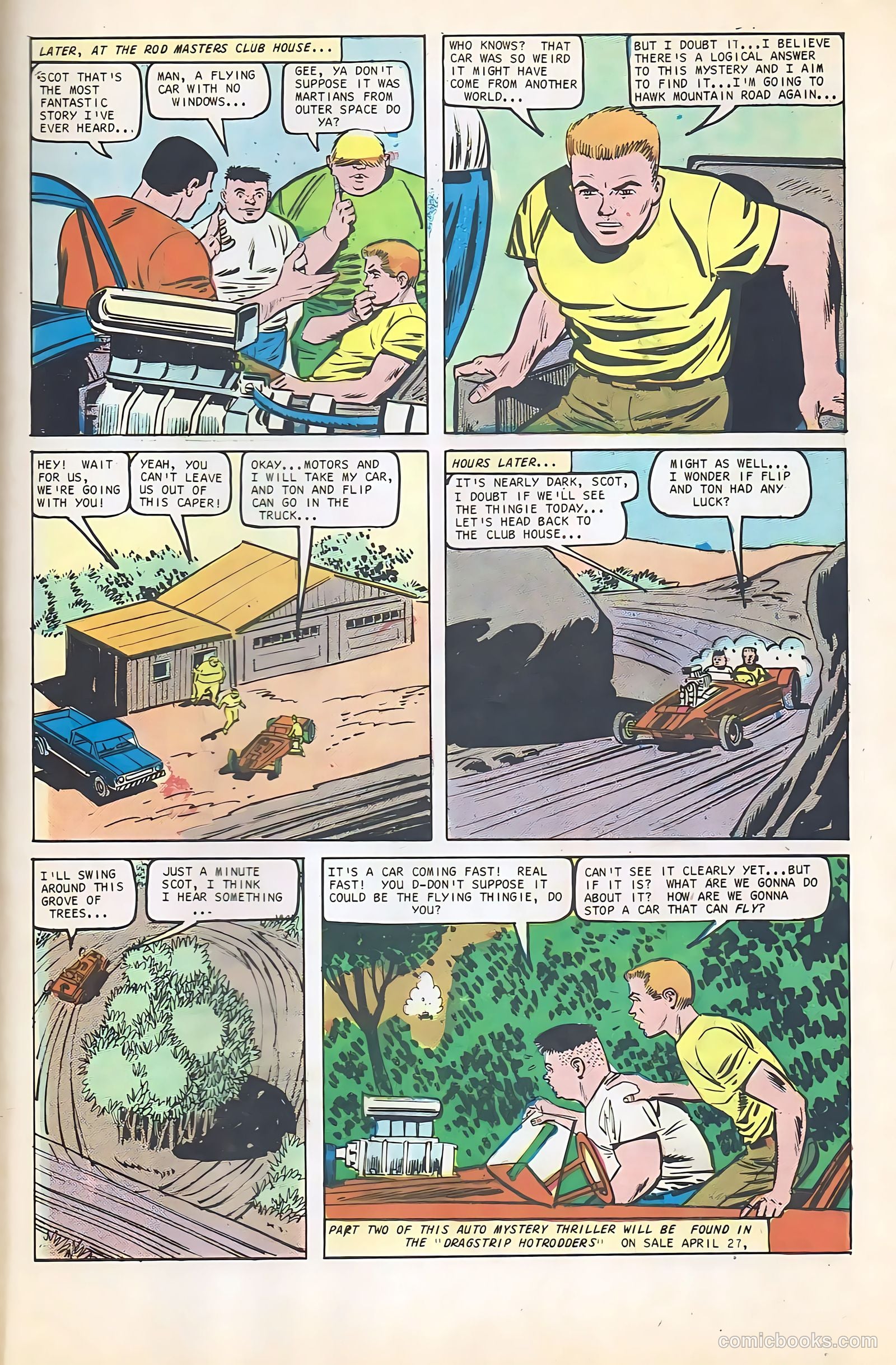 Teenage Hotrodders #24 (1967) — page 33 of 36