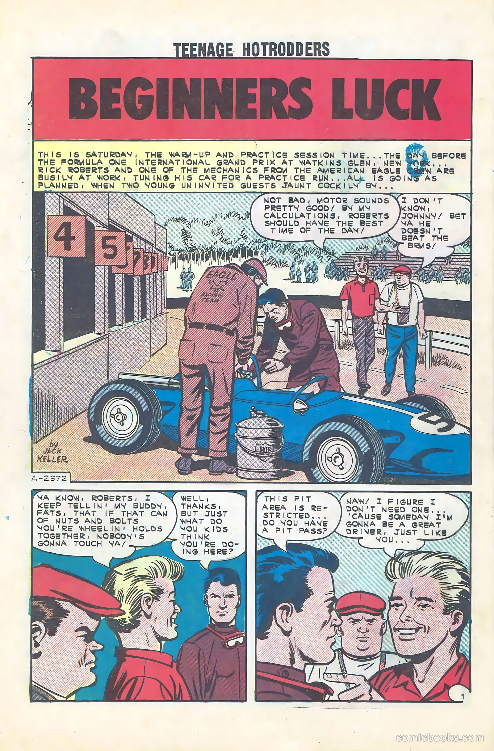 Teenage Hotrodders #3 (1963) — page 12 of 36