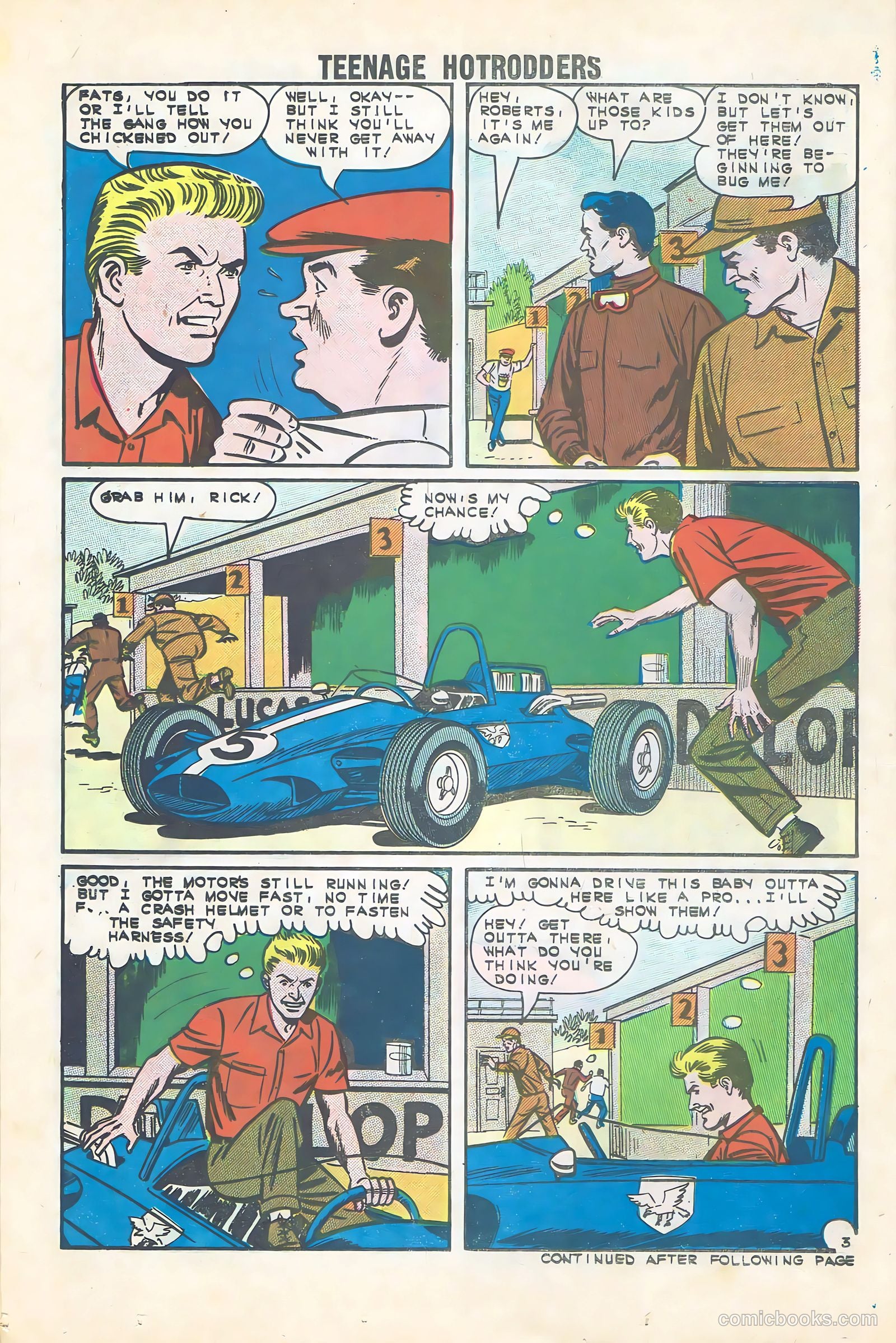 Teenage Hotrodders #3 (1963) — page 14 of 36