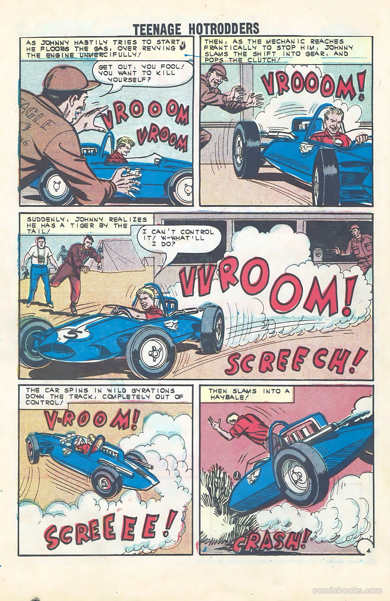 Teenage Hotrodders #3 (1963) — page 16 of 36