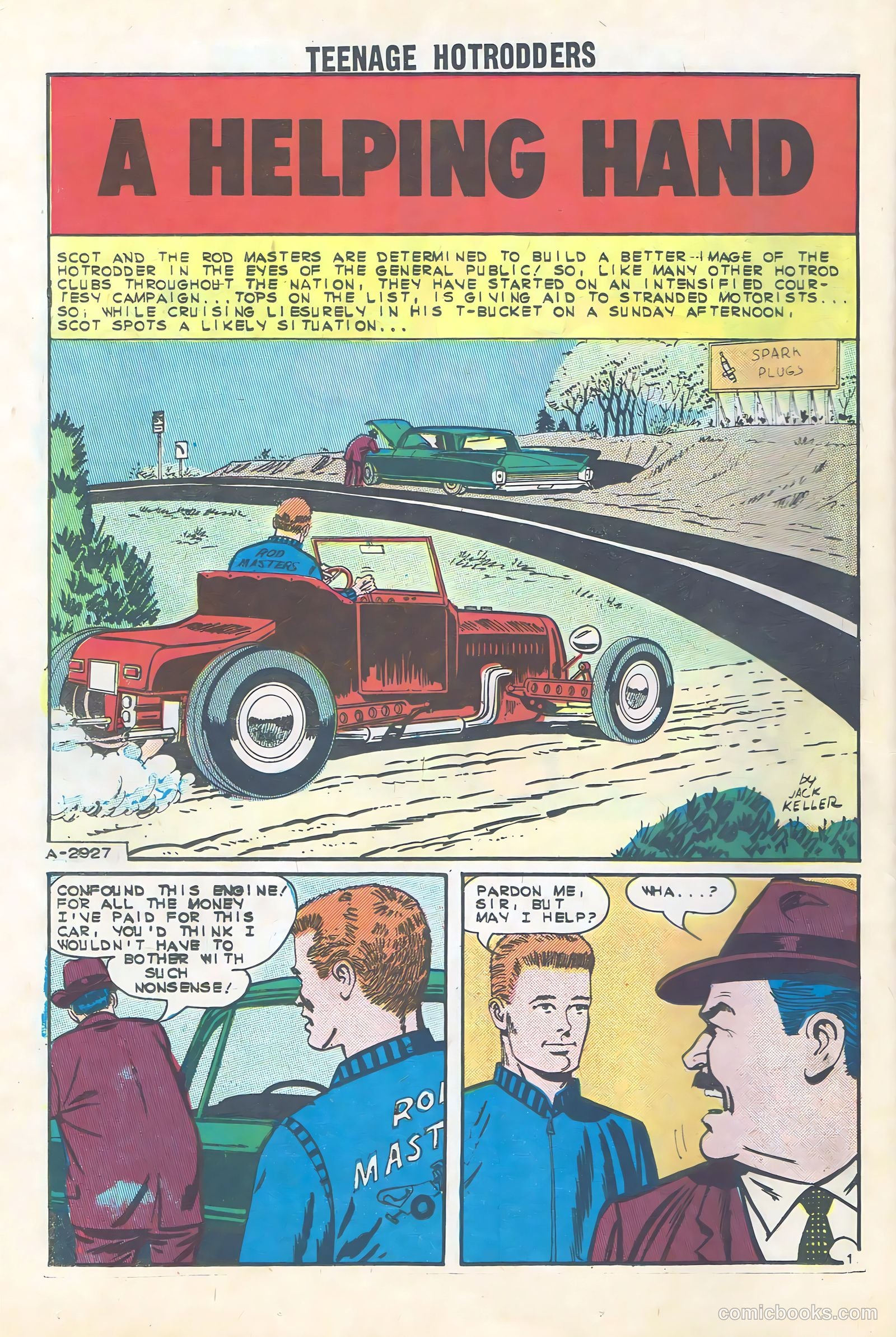 Teenage Hotrodders #3 (1963) — page 26 of 36