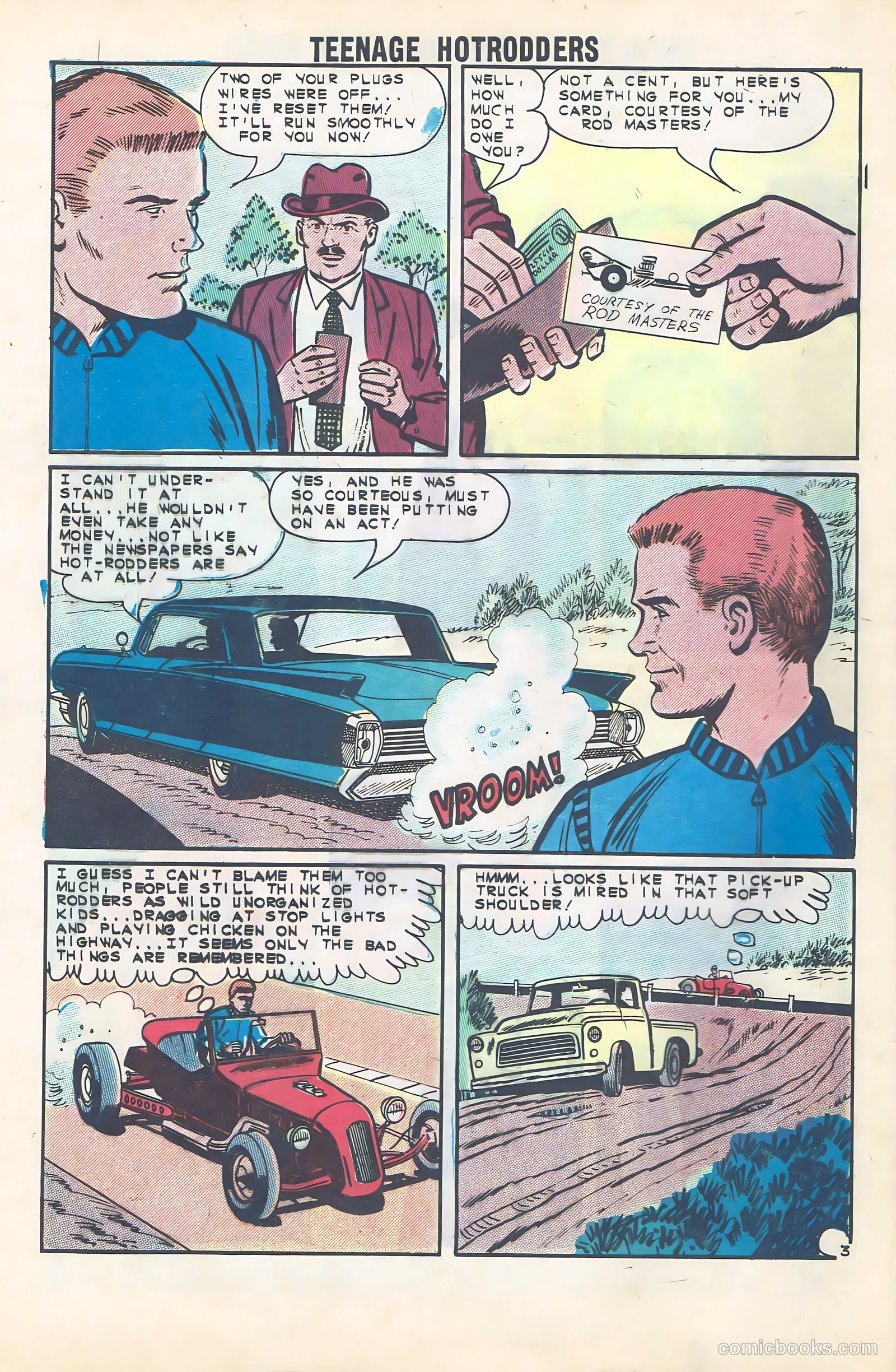 Teenage Hotrodders #3 (1963) — page 28 of 36
