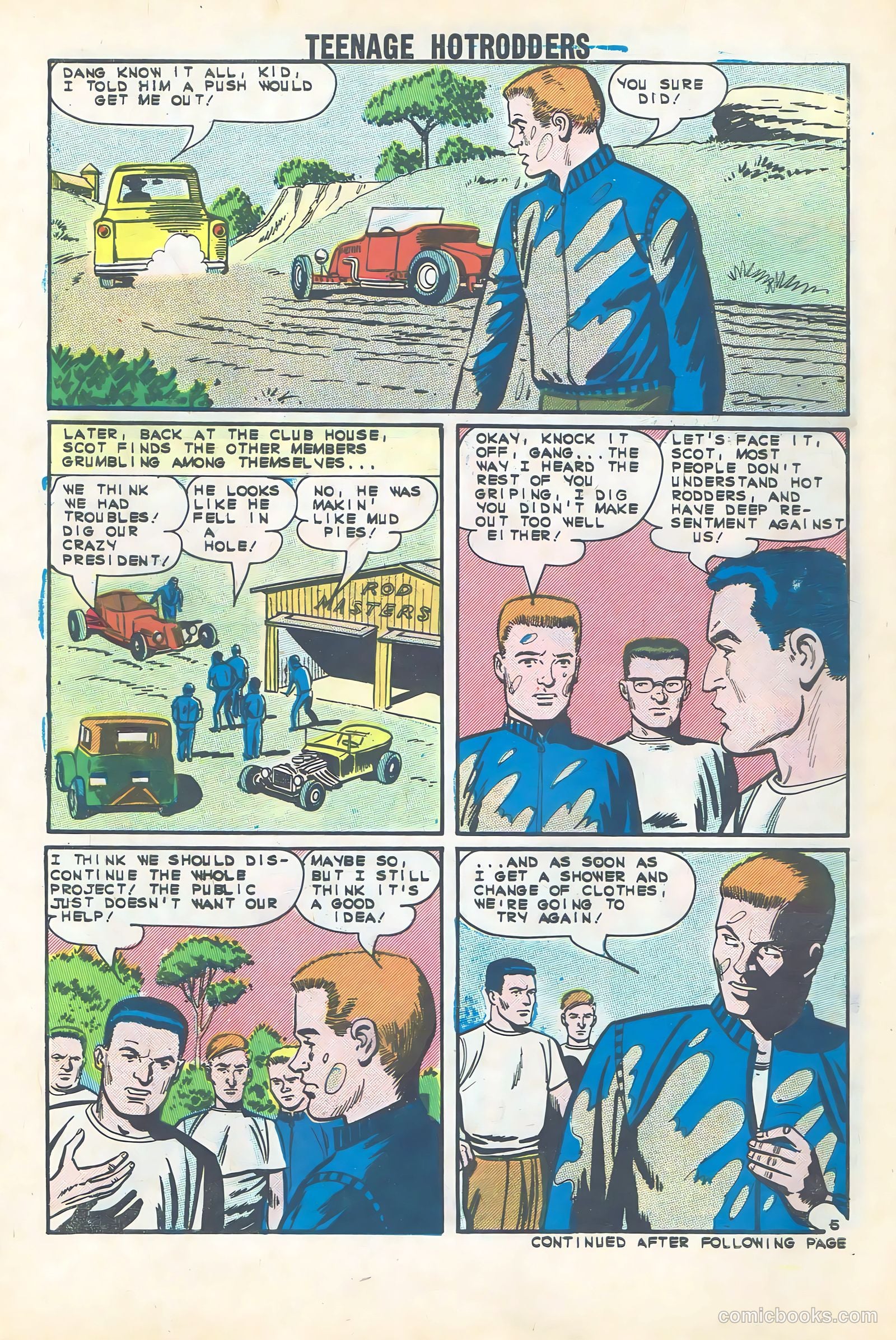 Teenage Hotrodders #3 (1963) — page 30 of 36