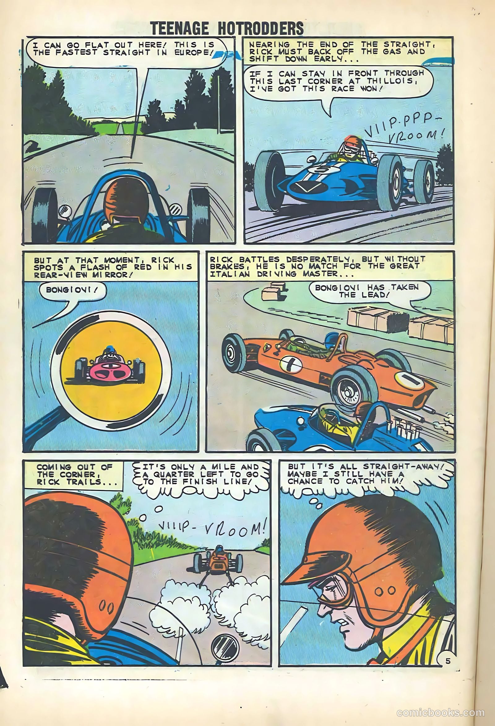 Teenage Hotrodders #4 (1963) — page 8 of 36