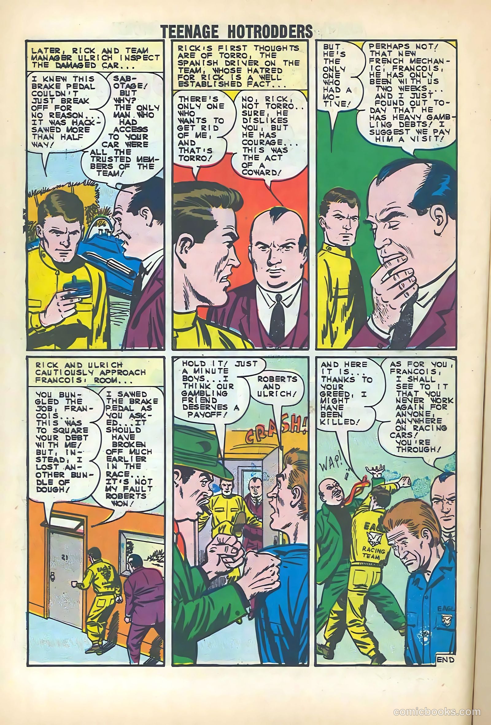 Teenage Hotrodders #4 (1963) — page 10 of 36