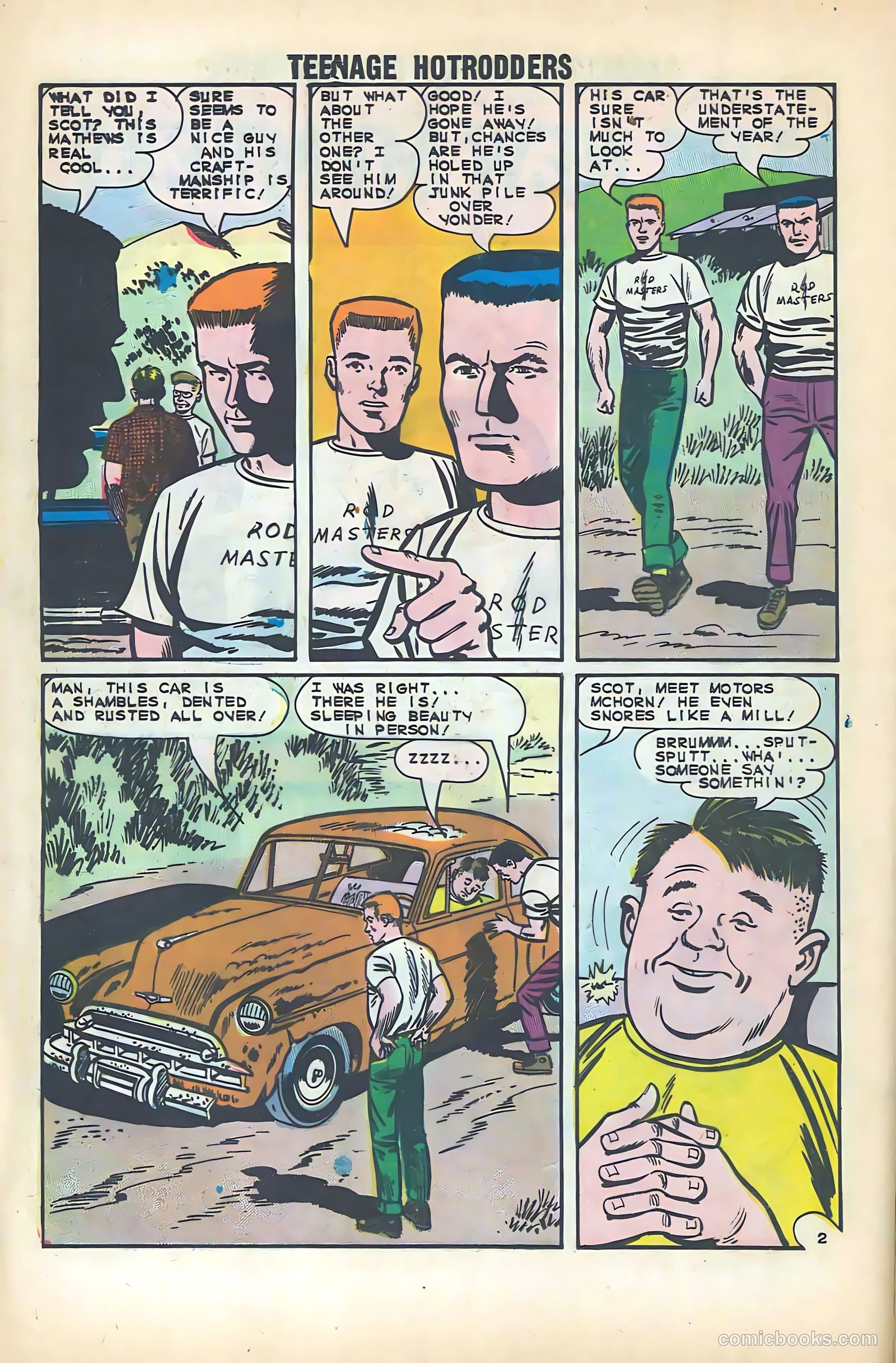 Teenage Hotrodders #4 (1963) — page 12 of 36