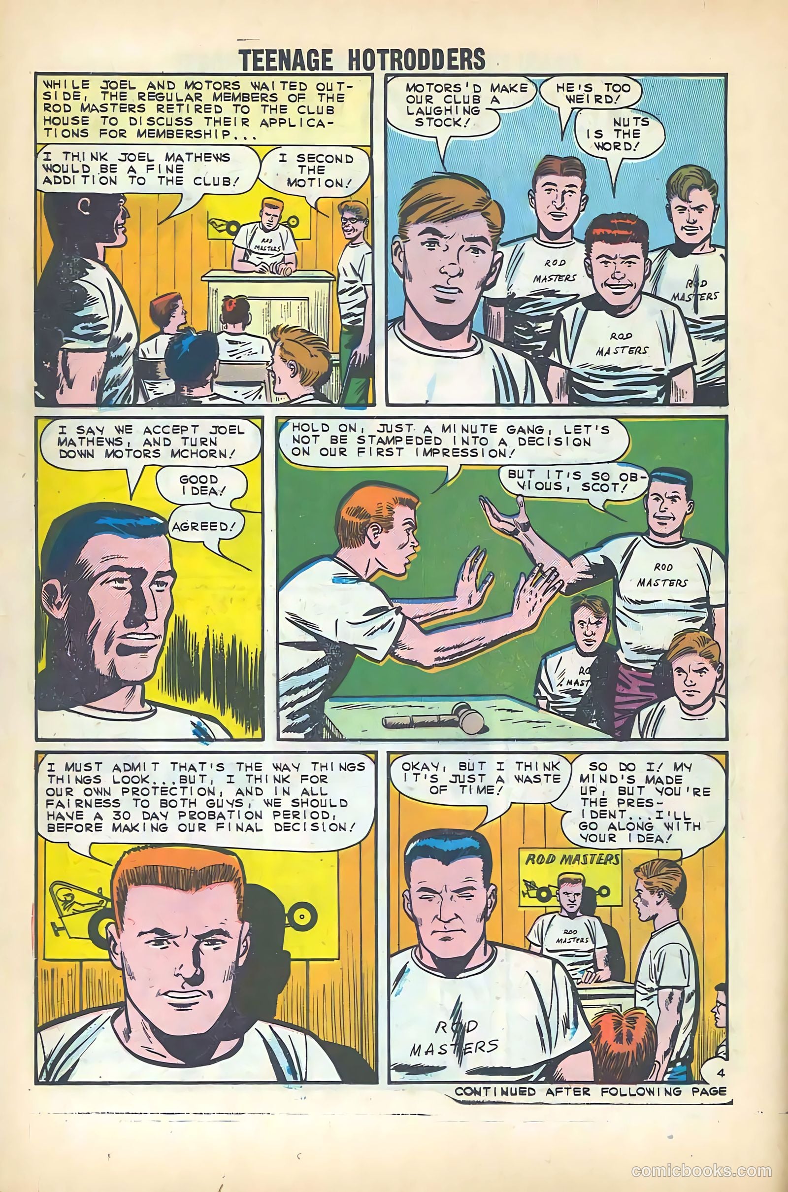 Teenage Hotrodders #4 (1963) — page 14 of 36