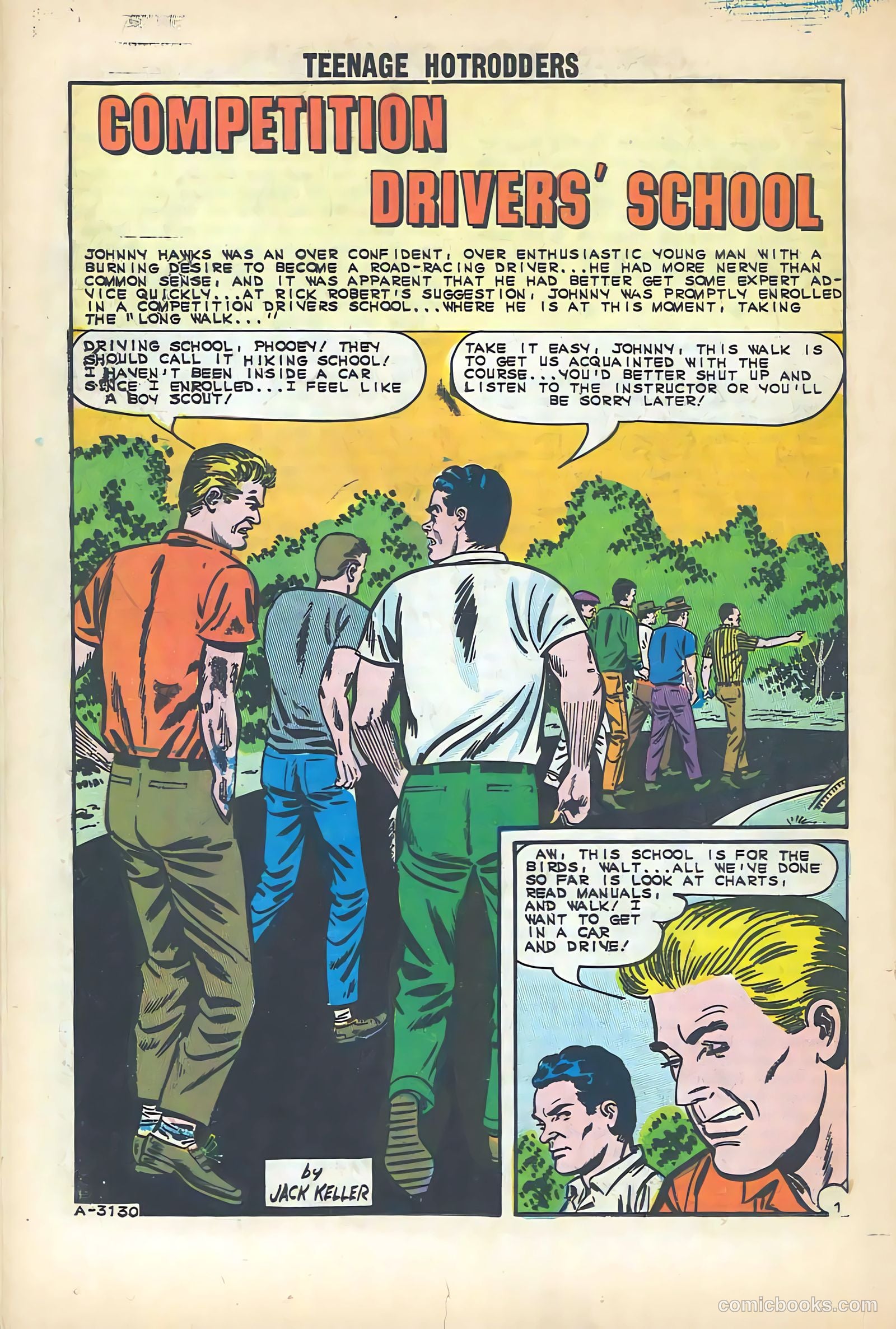 Teenage Hotrodders #4 (1963) — page 20 of 36