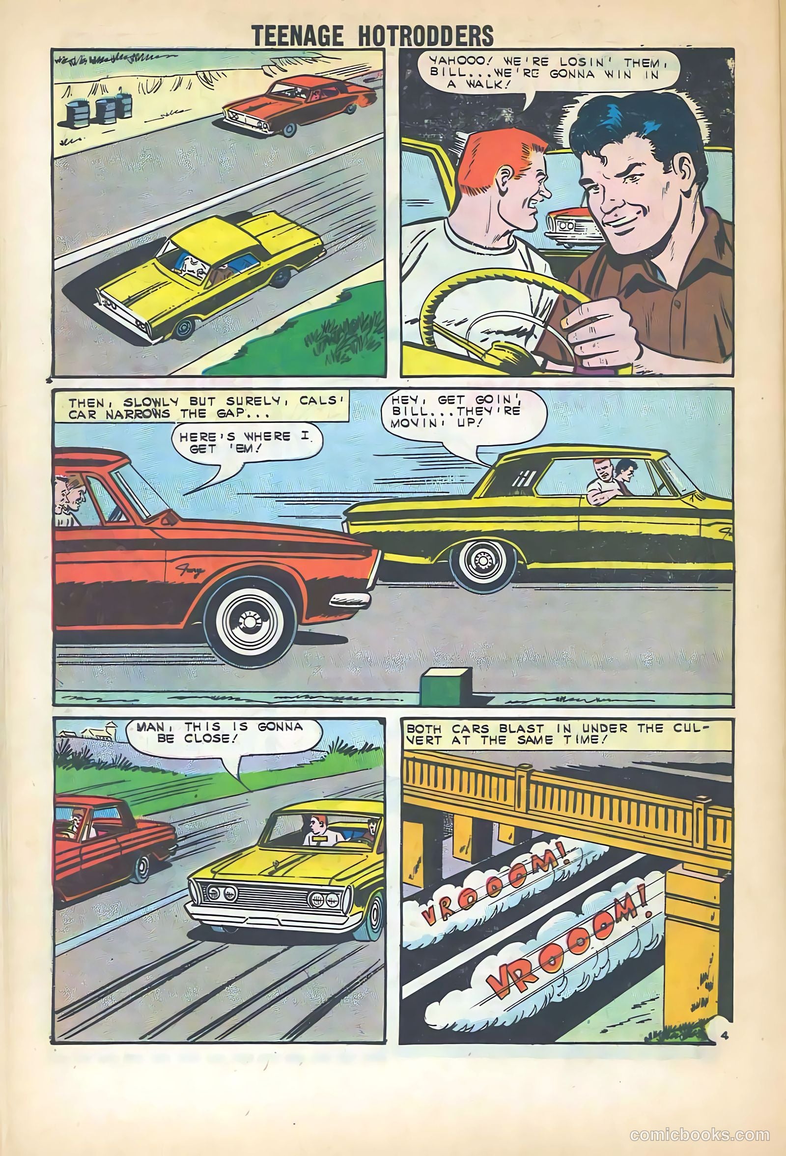 Teenage Hotrodders #4 (1963) — page 32 of 36