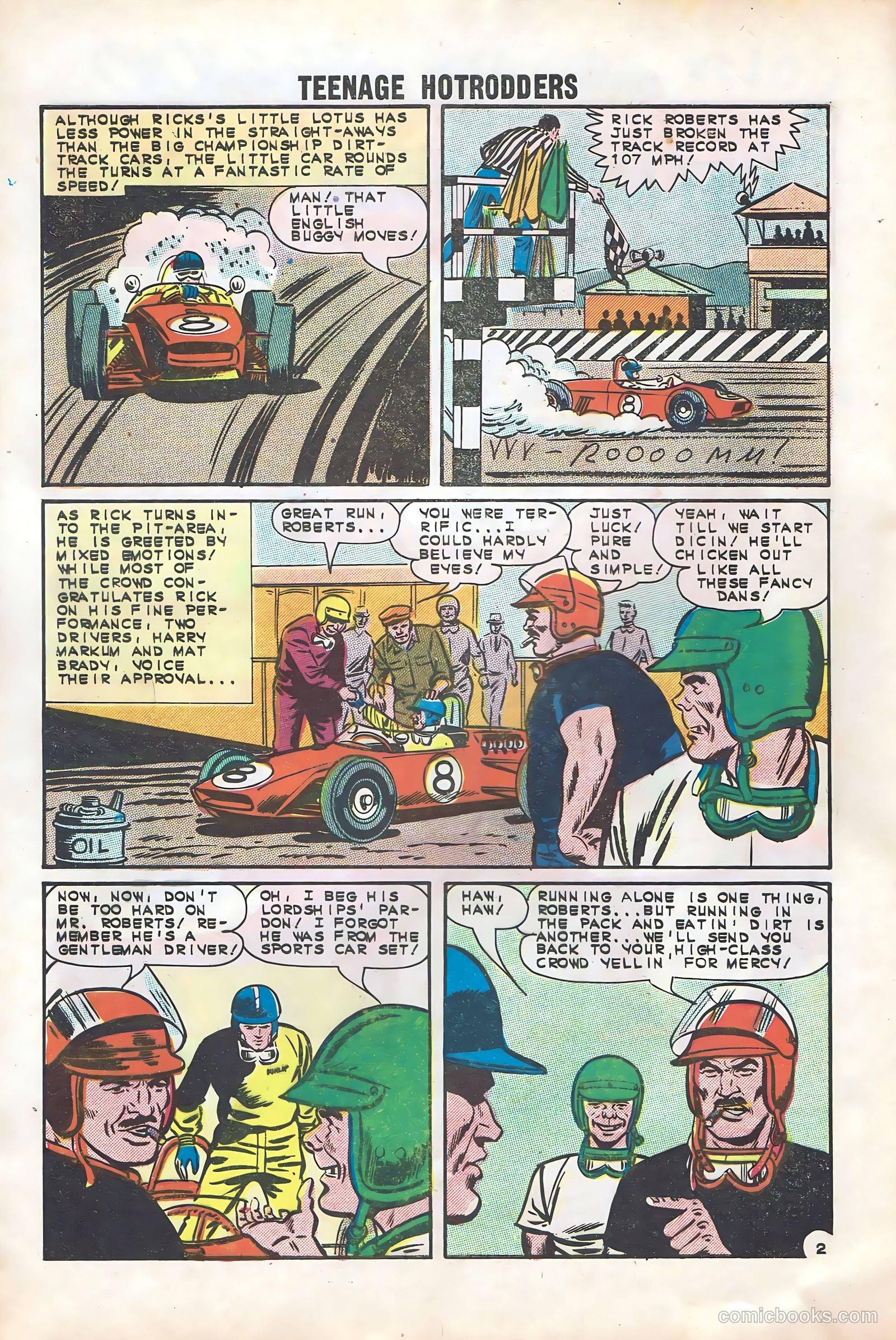 Teenage Hotrodders #5 (1963) — page 4 of 36