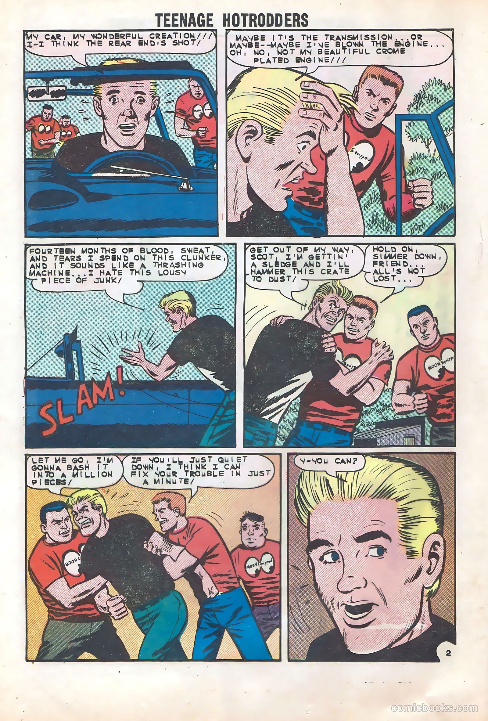 Teenage Hotrodders #5 (1963) — page 12 of 36