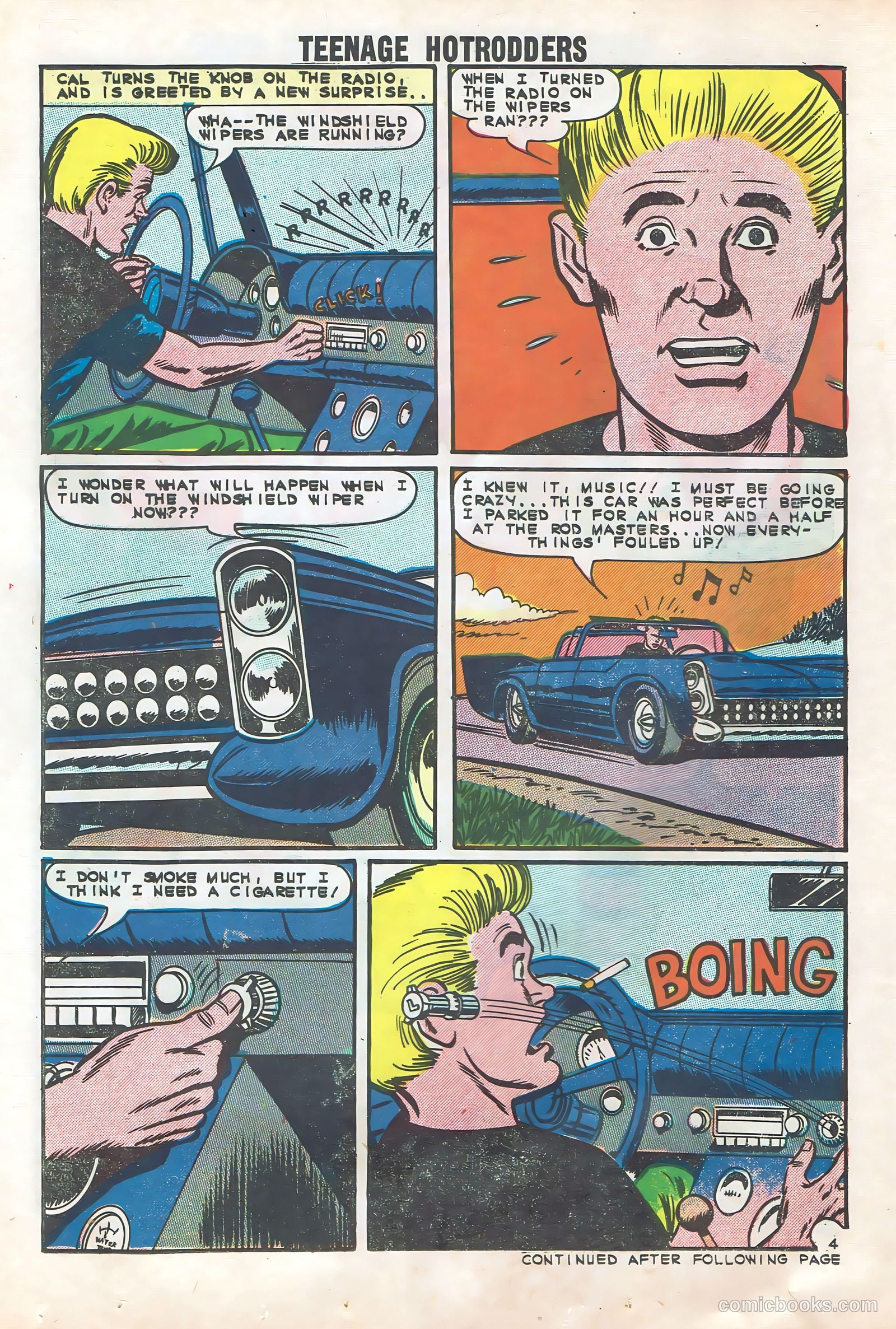 Teenage Hotrodders #5 (1963) — page 14 of 36