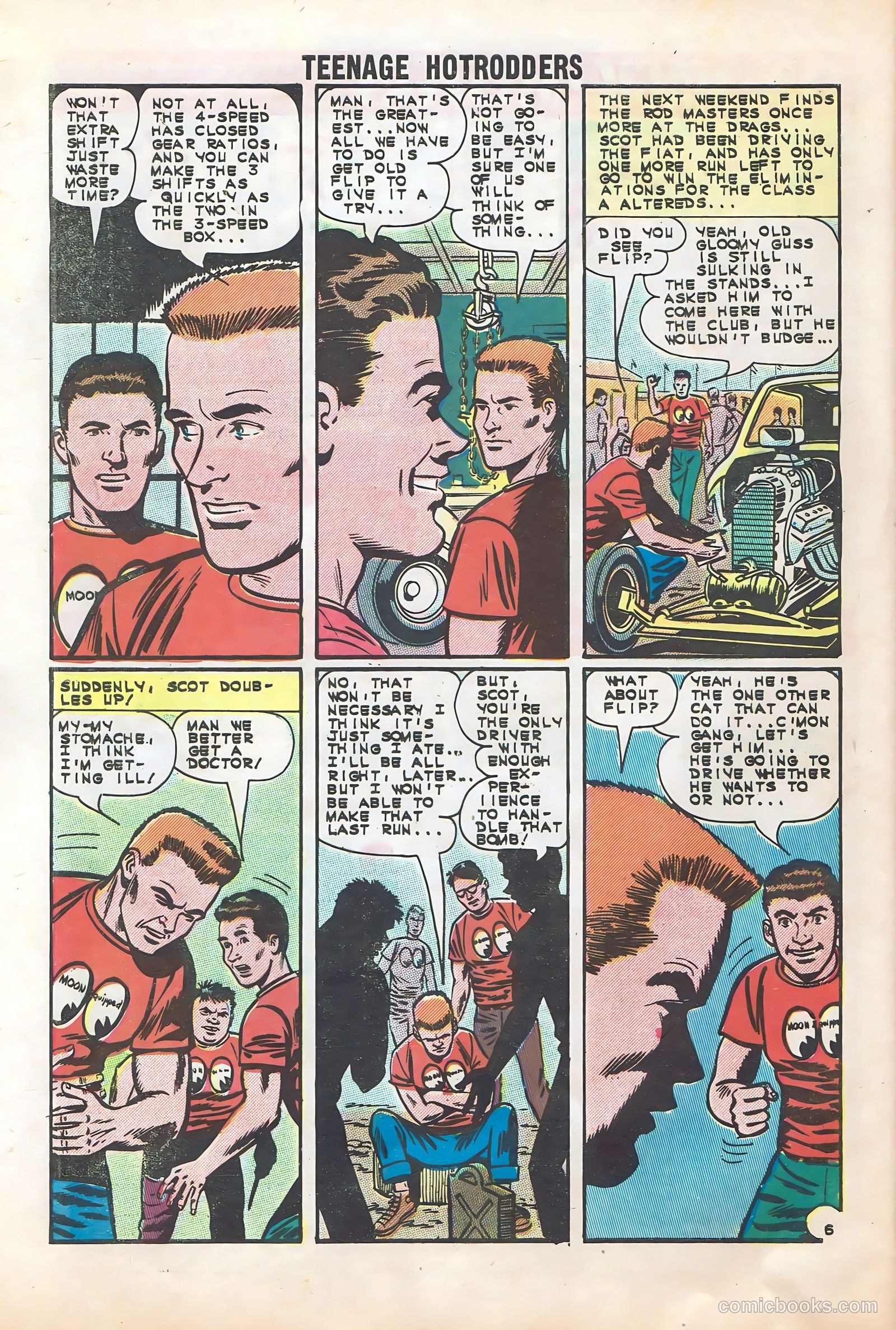 Teenage Hotrodders #5 (1963) — page 32 of 36