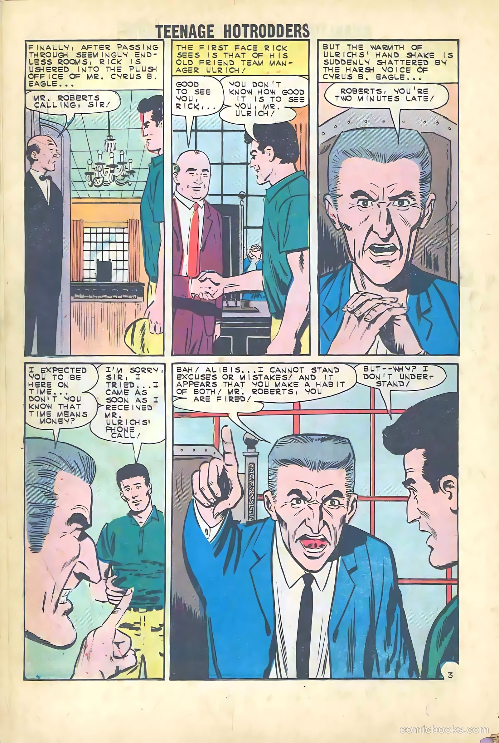 Teenage Hotrodders #6 (1961) — page 12 of 36