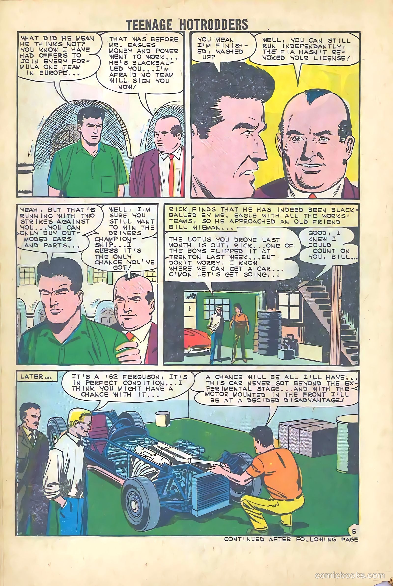 Teenage Hotrodders #6 (1961) — page 14 of 36