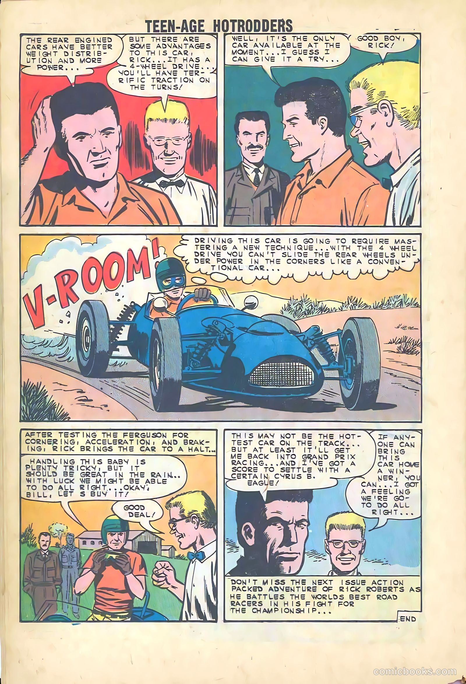 Teenage Hotrodders #6 (1961) — page 16 of 36