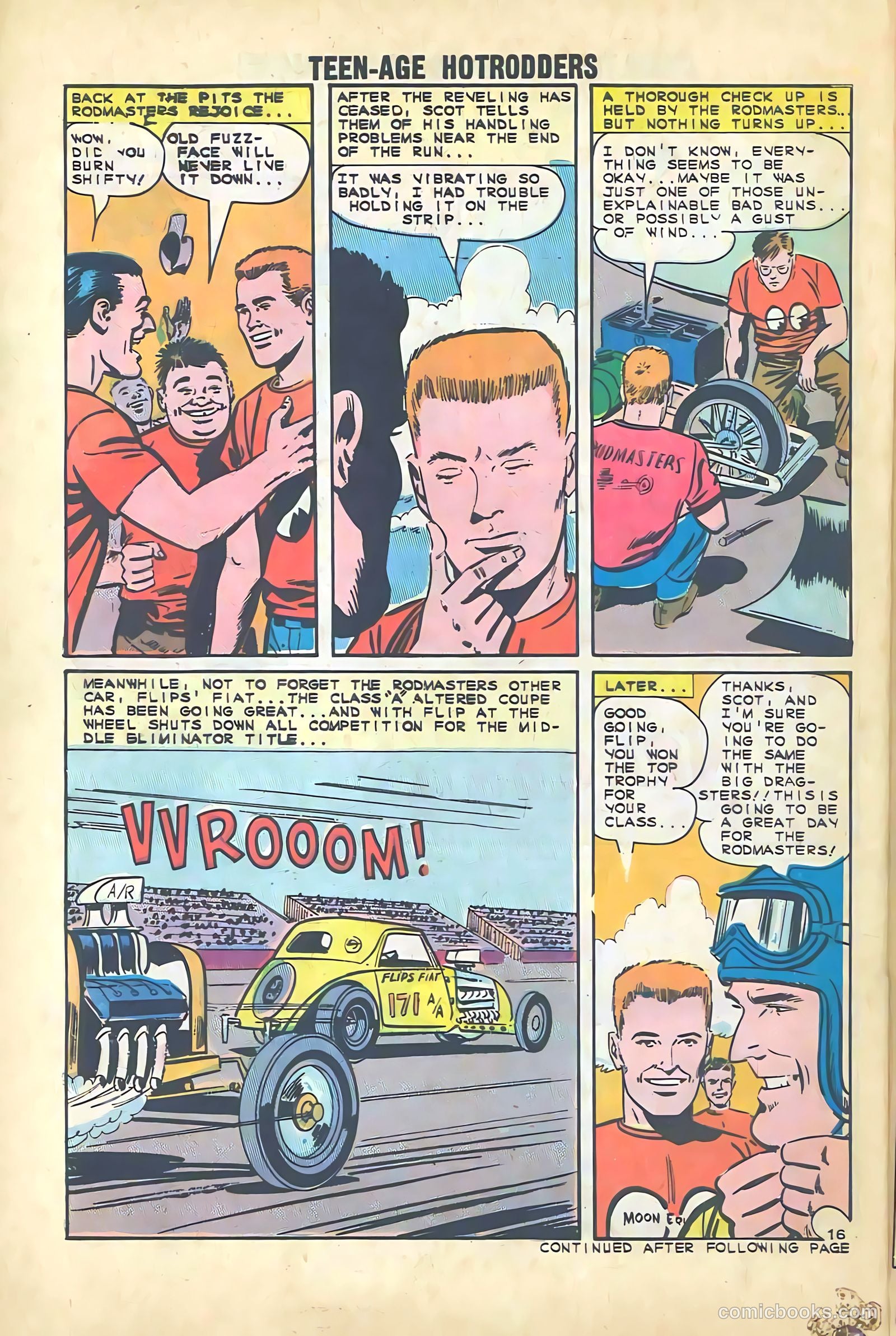 Teenage Hotrodders #6 (1961) — page 30 of 36